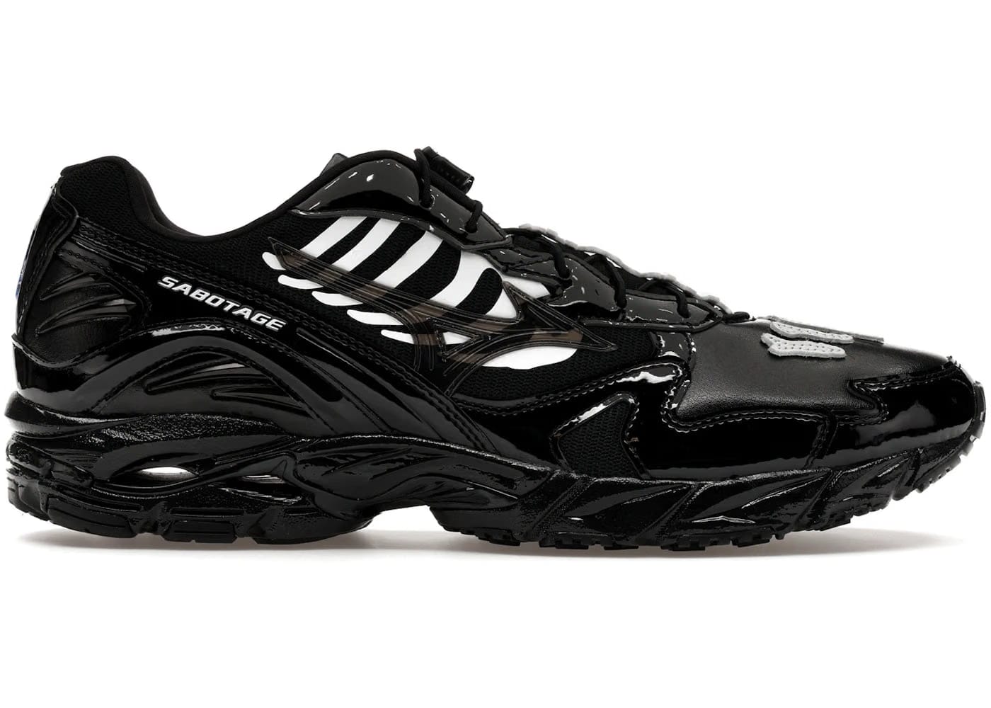 Mizuno Wave Rider 10 X Sabotage Sbtg Black Black White