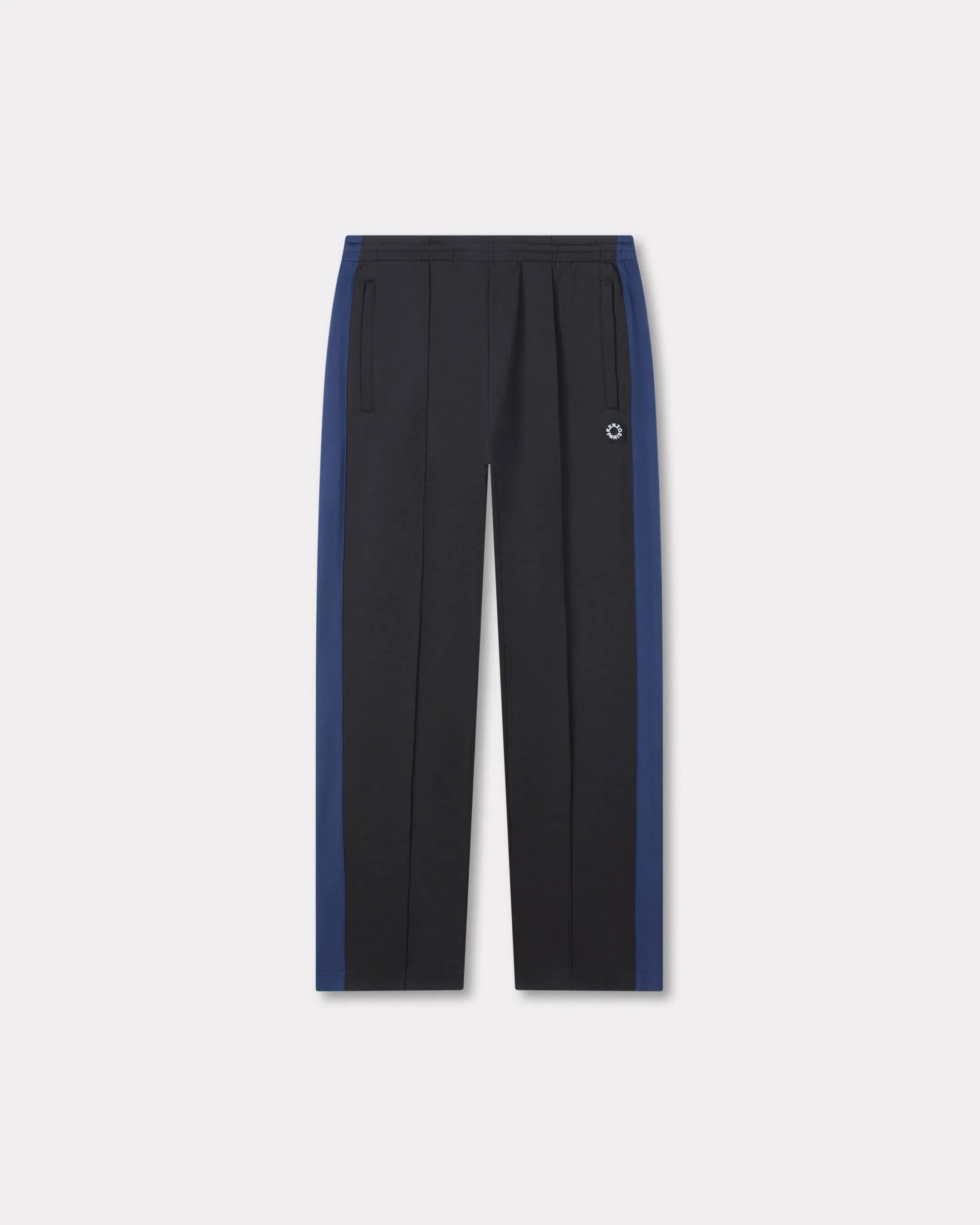 Kenzo Boke Flower 20 Embroidered Track Pants Black