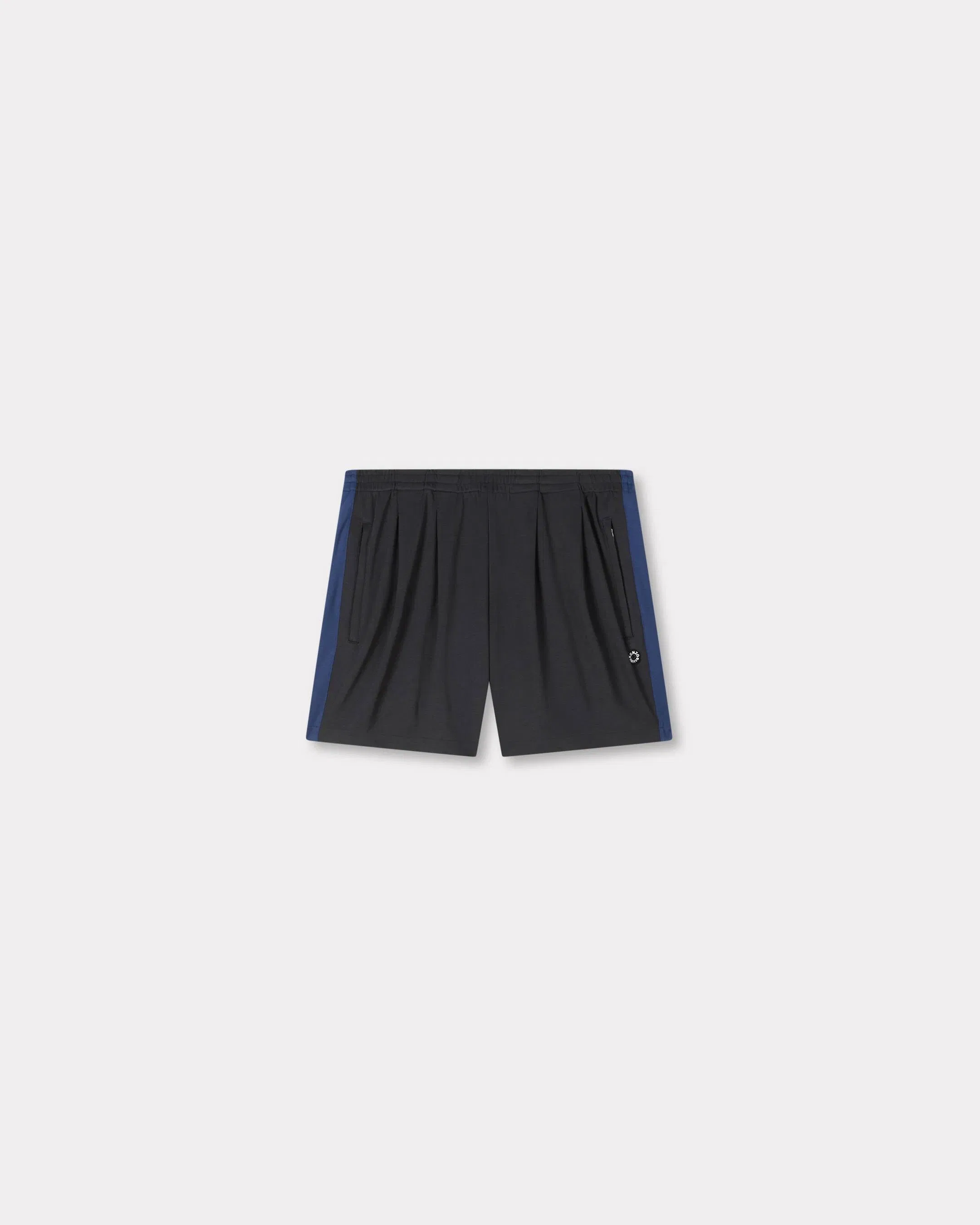 Kenzo Boke Flower 20 Embroidered Track Shorts Black
