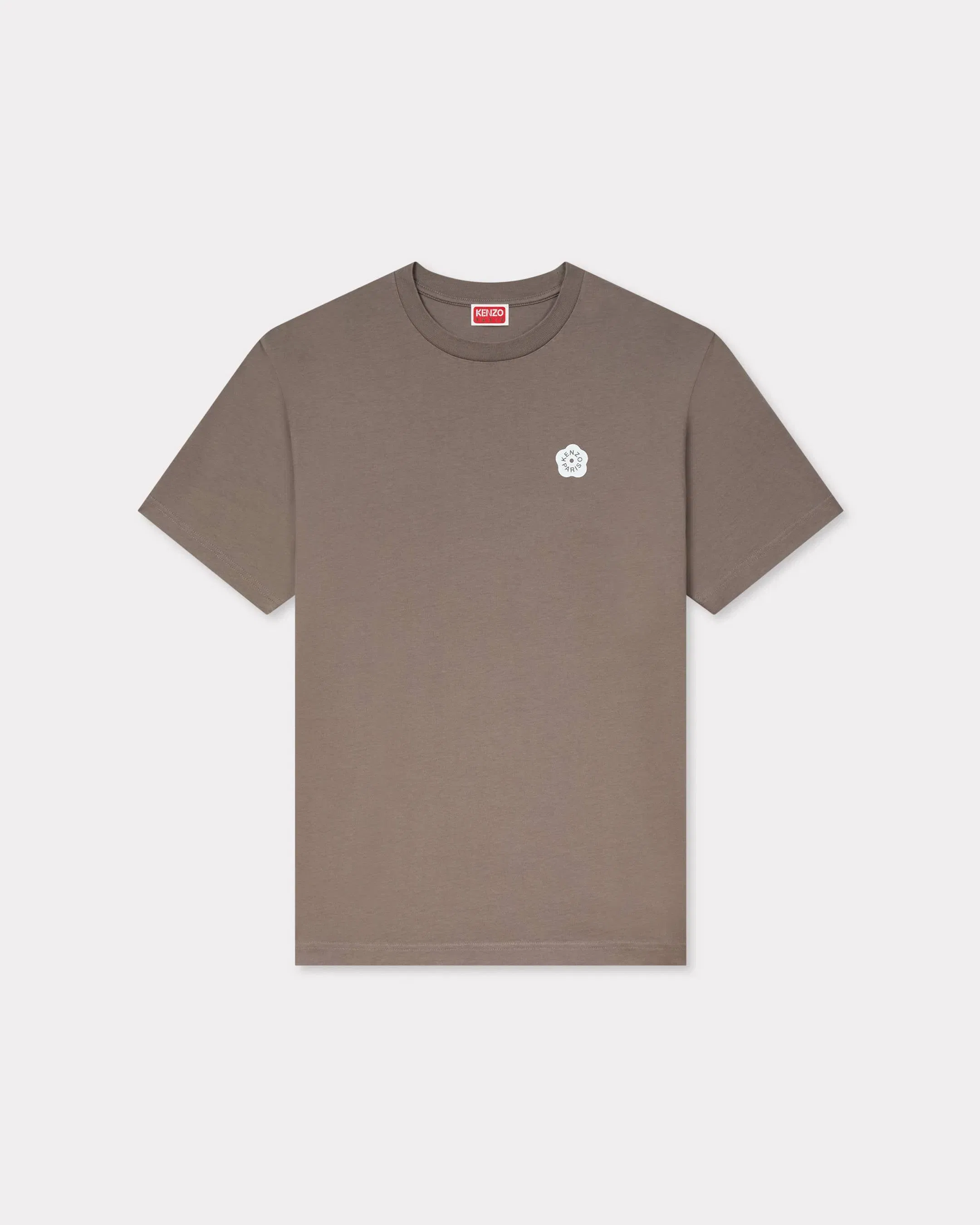 Kenzo Boke Flower 20 T-Shirt In Cotton Taupe