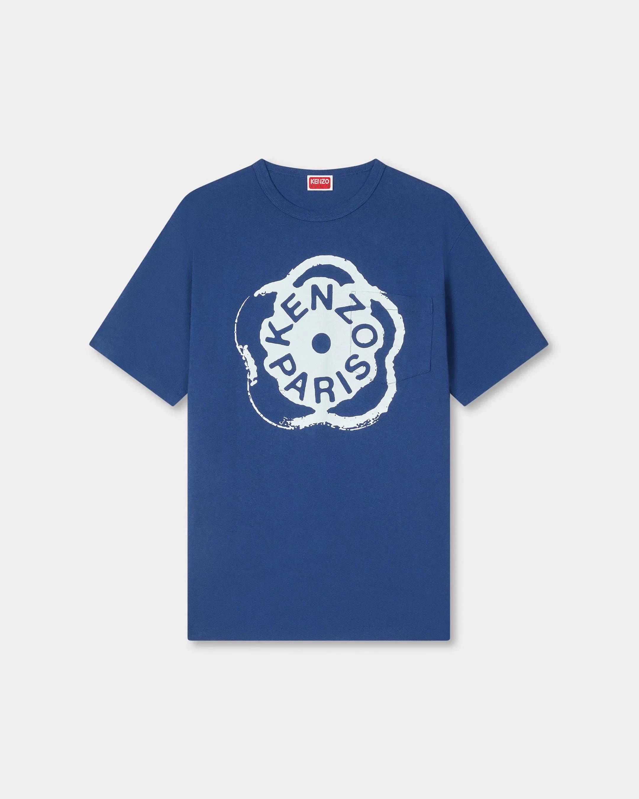 Kenzo Boke Flower 20 T-Shirt In Cotton Blue