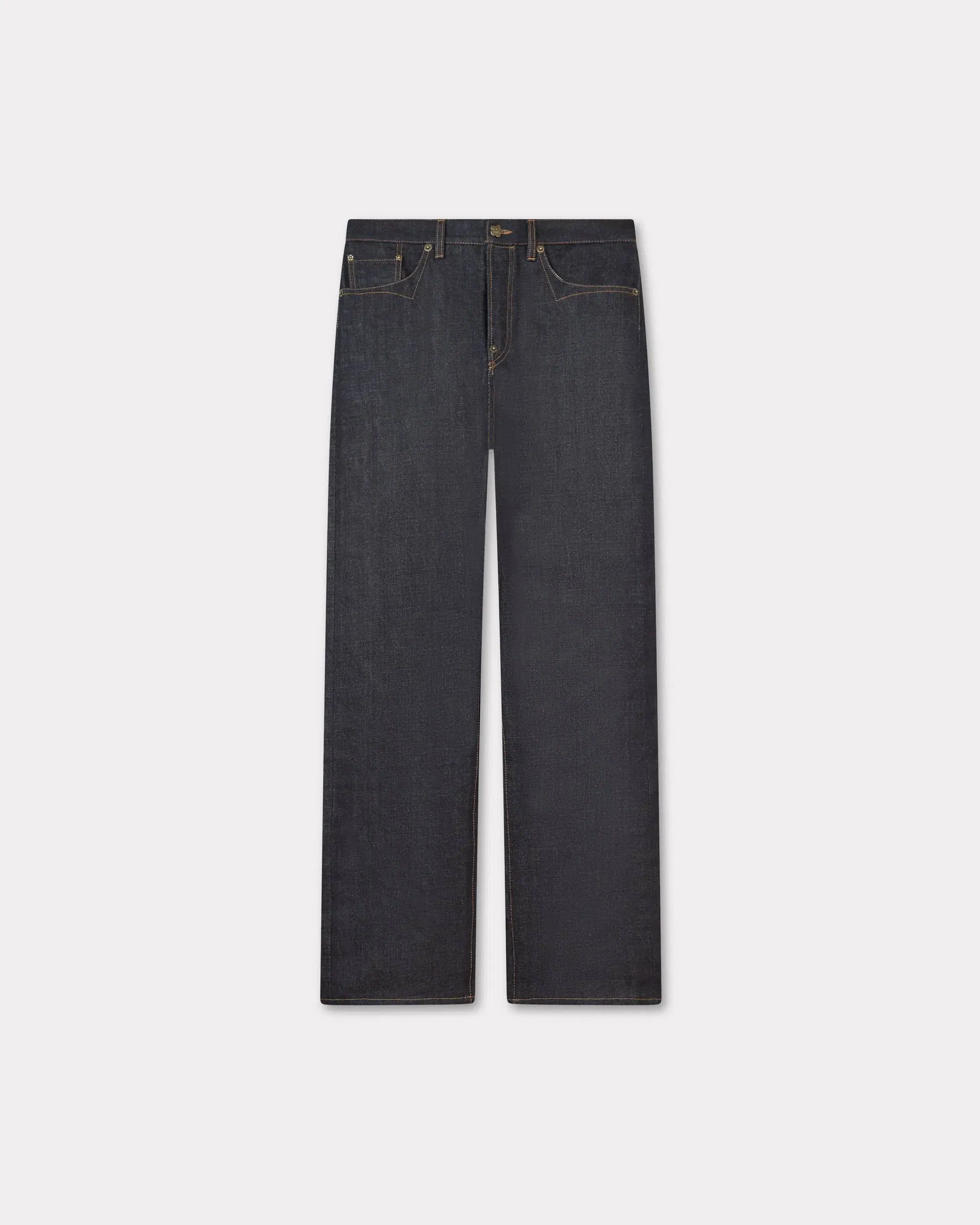 Kenzo Lowwaist Jeans In Japanese Denim Blue Women's