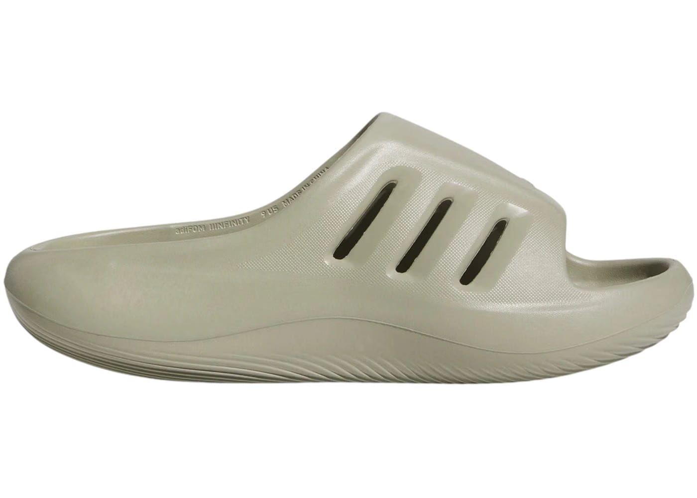 Adidas Adifom Iiinfinity Slides Silver Pebble