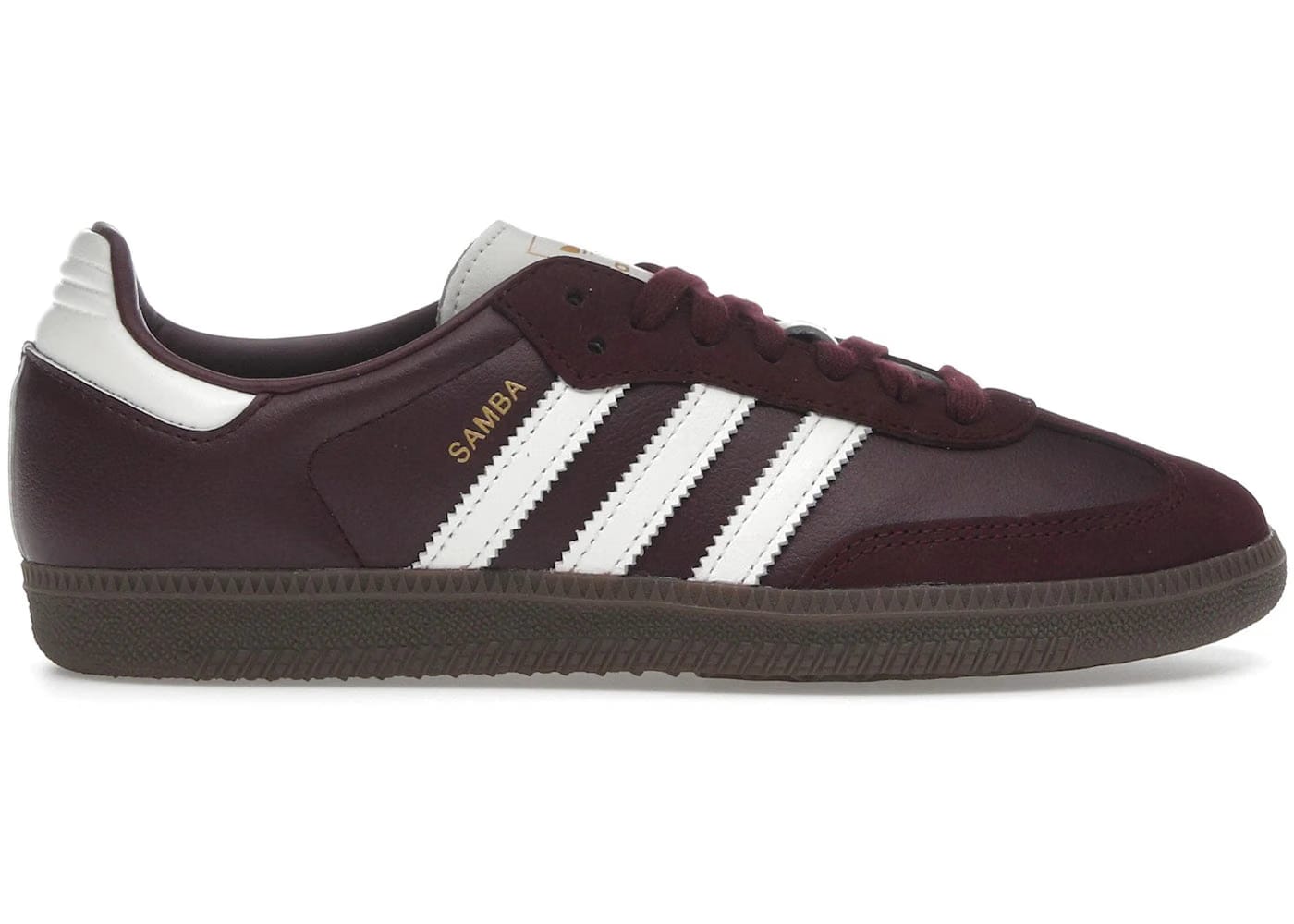Adidas Samba Og Maroon Off White Gum Womens