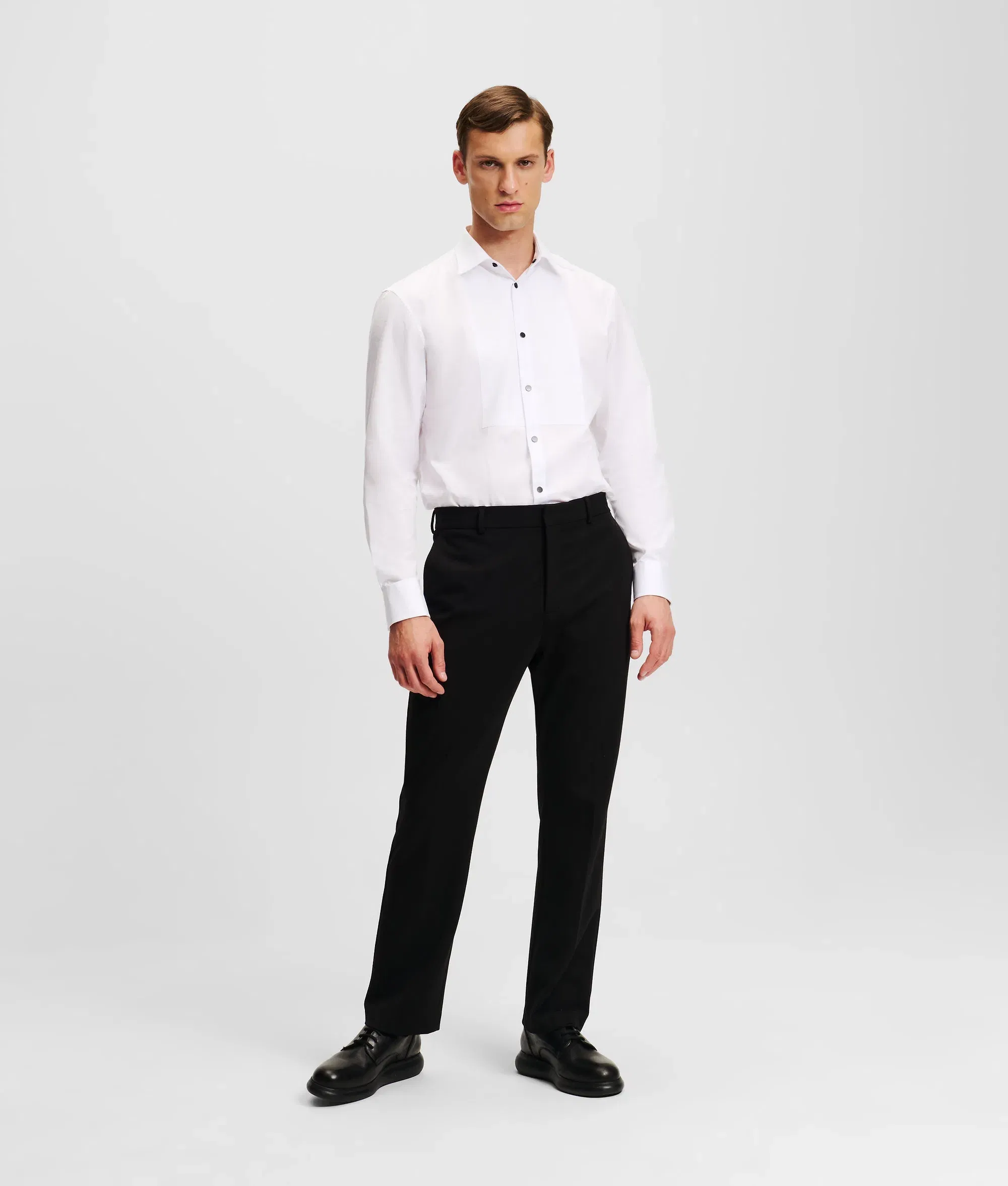 Karl Lagerfeld Tailored Punto Pants Black