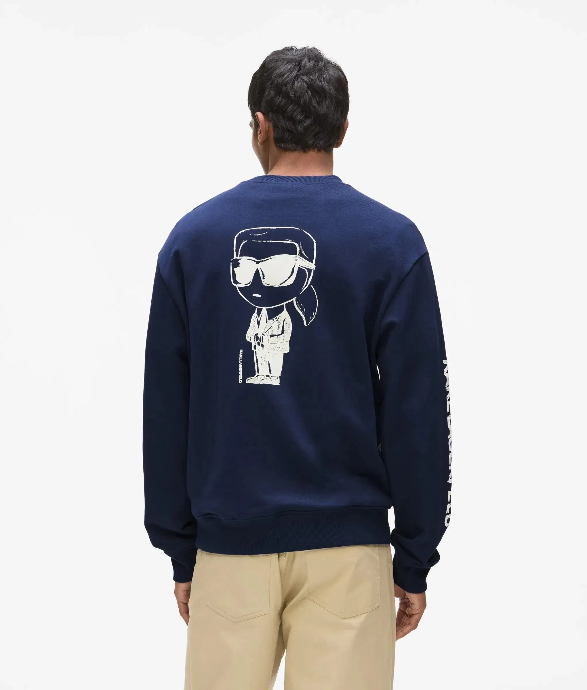 Karl Lagerfeld Ikon Sweatshirt Medieval Blue