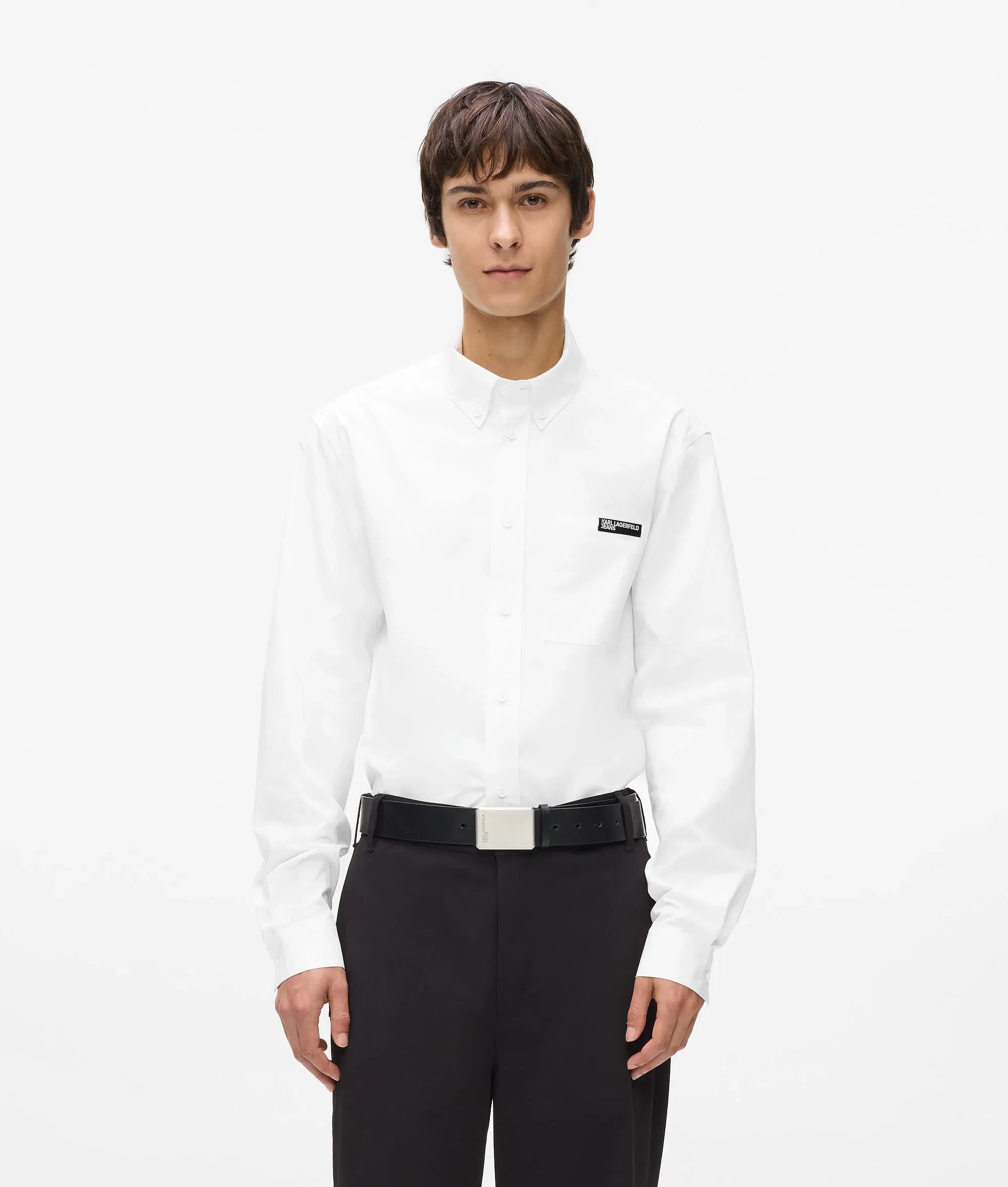 Karl Lagerfeld Poplin Shirt White