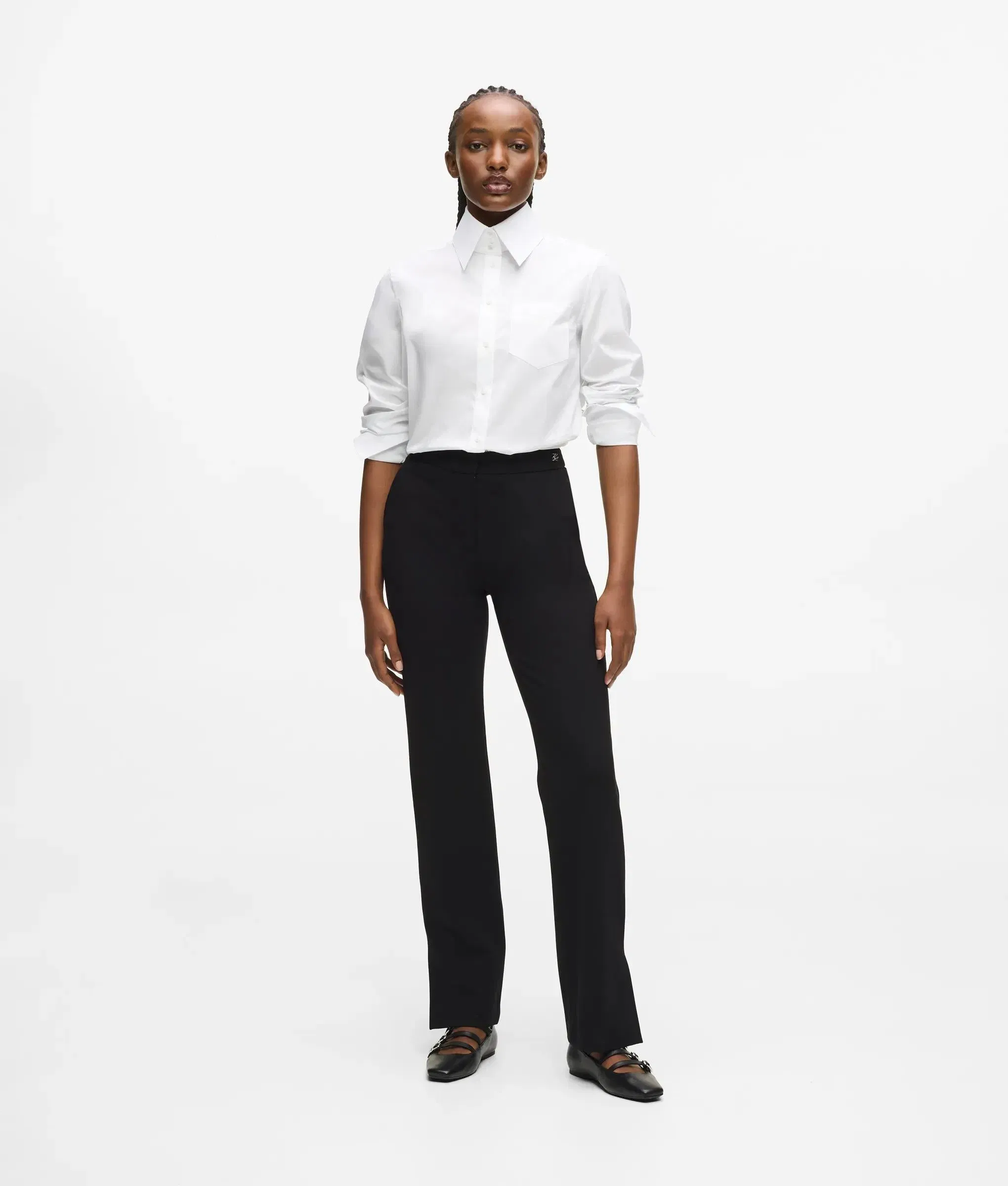 Karl Lagerfeld Punto Pants Black