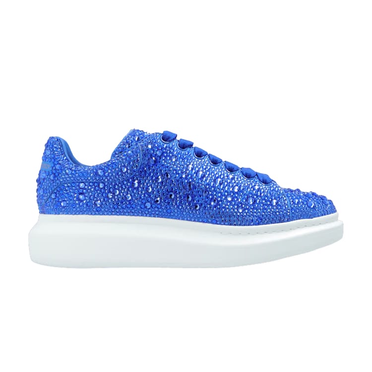 Alexander McQueen Oversized Sneaker Lake Blue Crystal