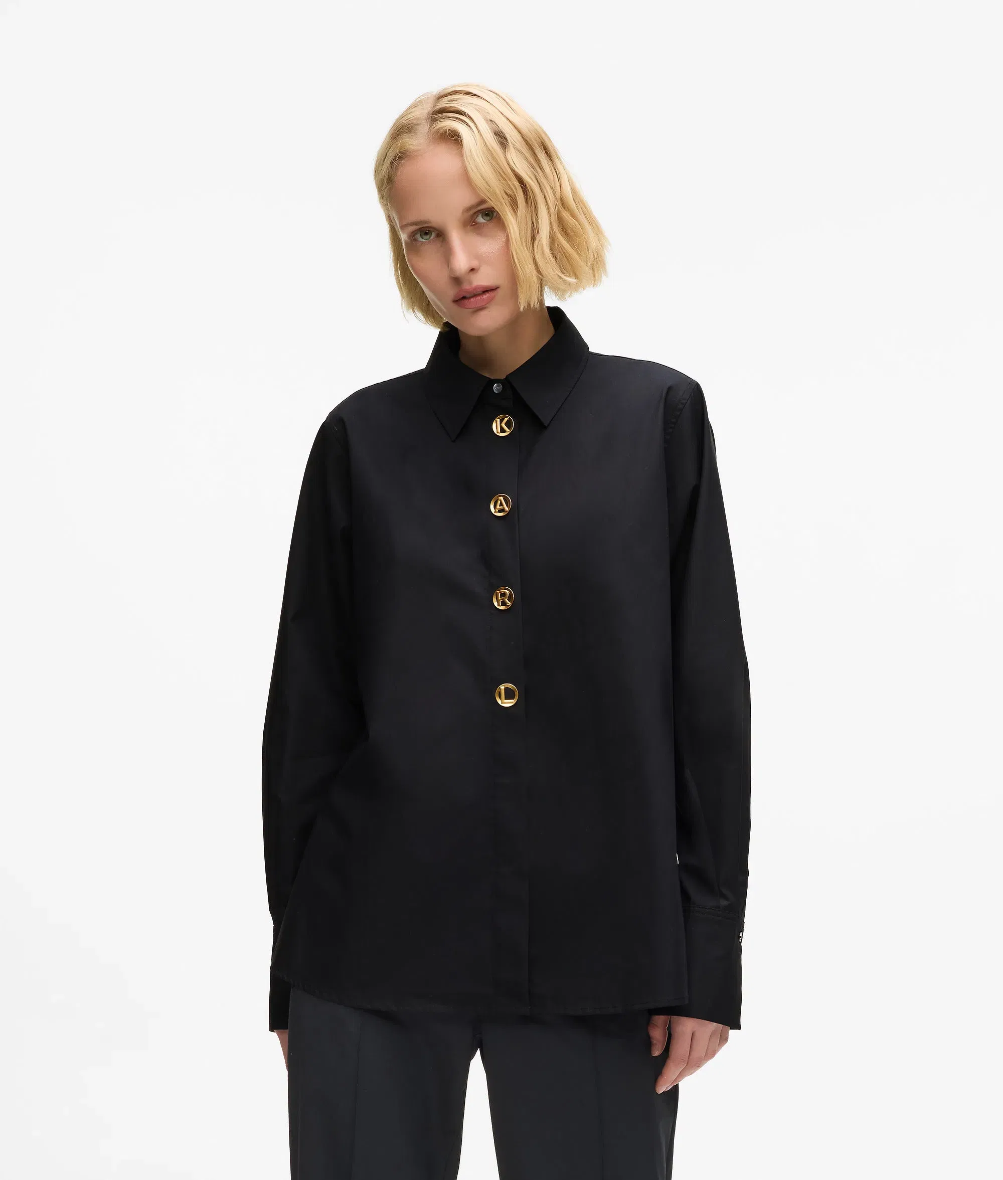 Karl Lagerfeld Karl Letters Shirt Black