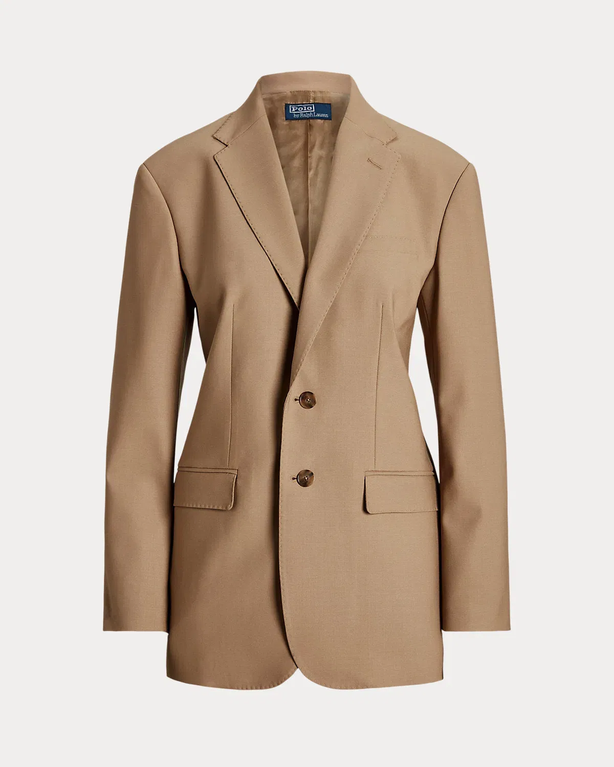 Ralph Lauren SingleBreasted Stretch Wool Blazer