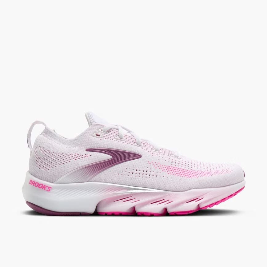 Brooks Glycerin Flex White/Cyber Pink/Argyle (Women's)