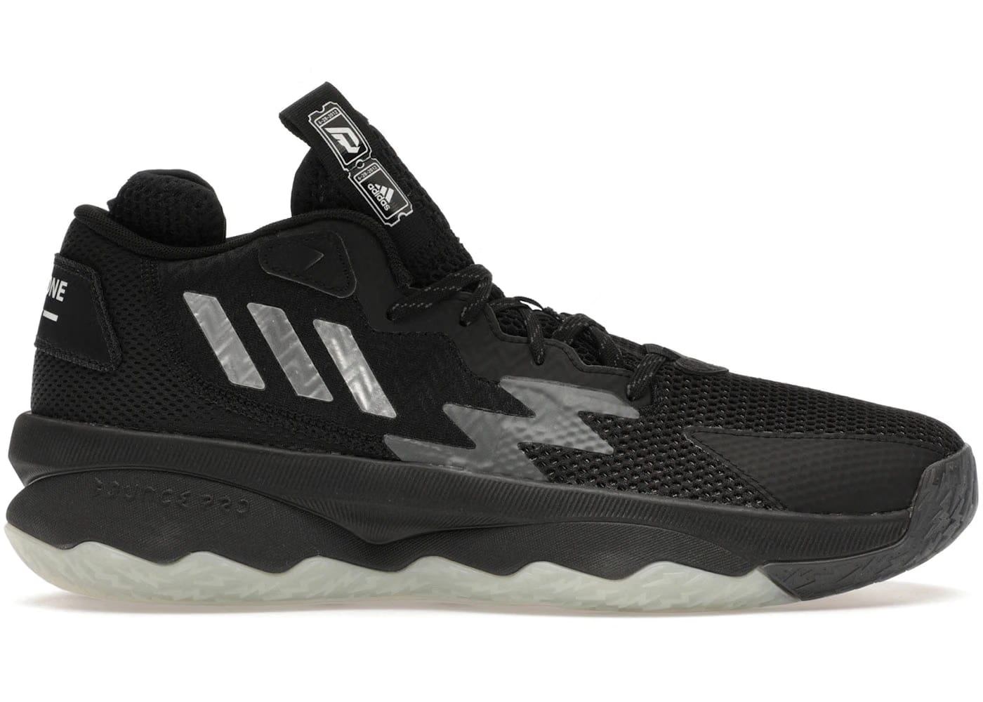 Adidas Dame 8 Admit One Core Black