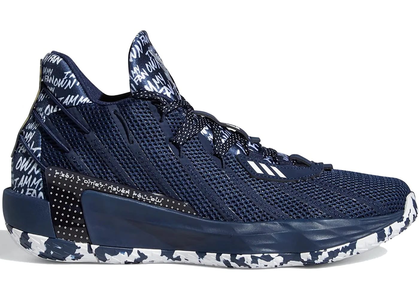 Adidas Dame 7 I Am My Own Fan Collegiate Navy