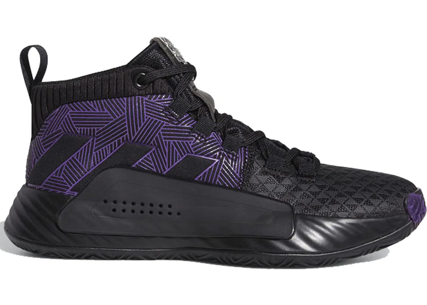 Adidas Dame 5 Marvel Black Panther Youth