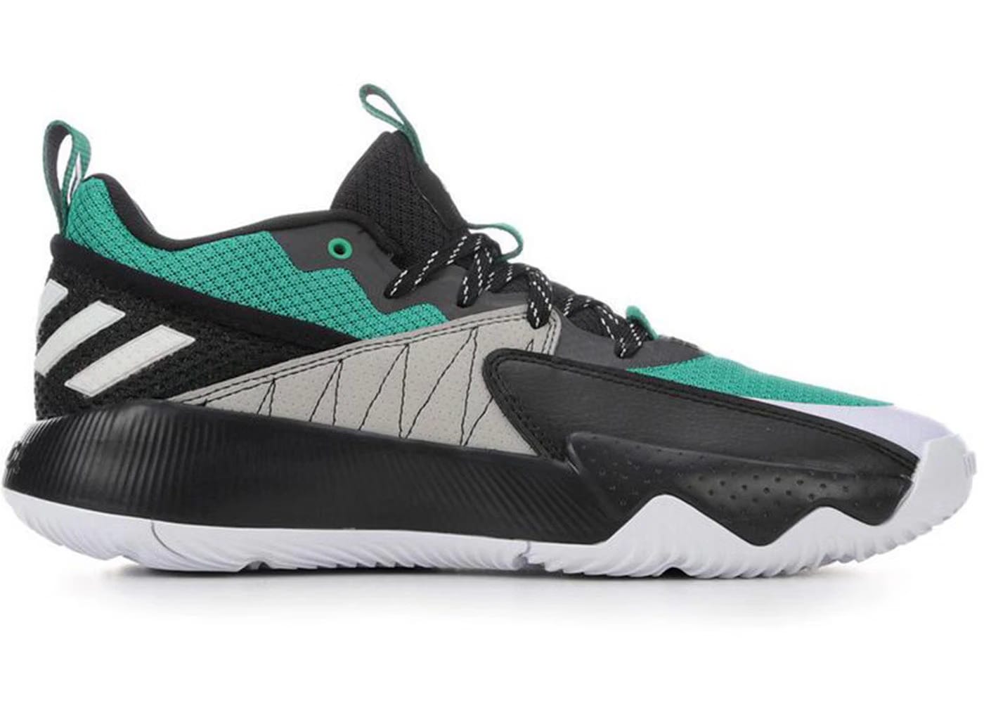 Adidas Dame Certfied Extply 2.0 Black Court Green