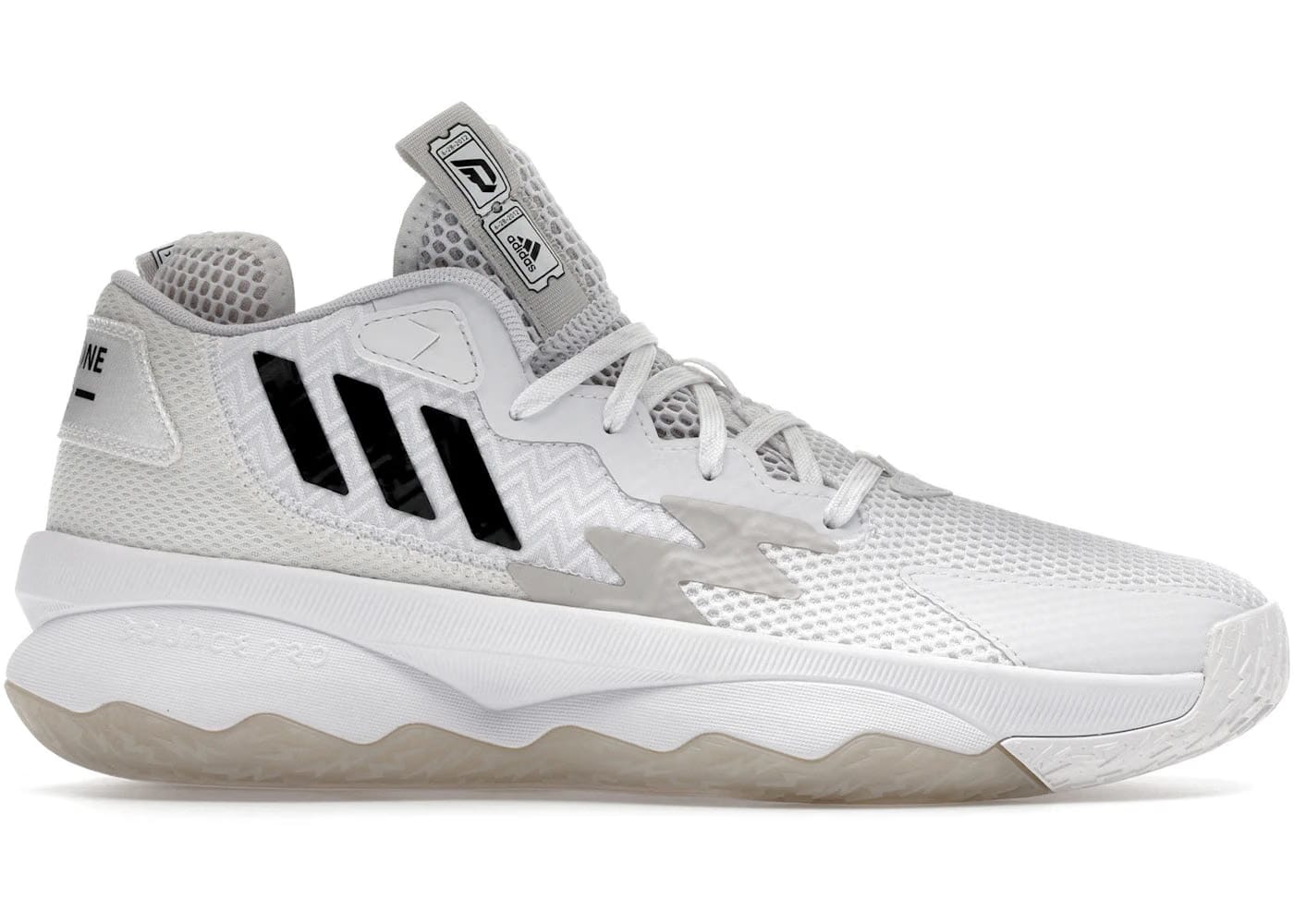 Adidas Dame 8 Admit One Cloud White
