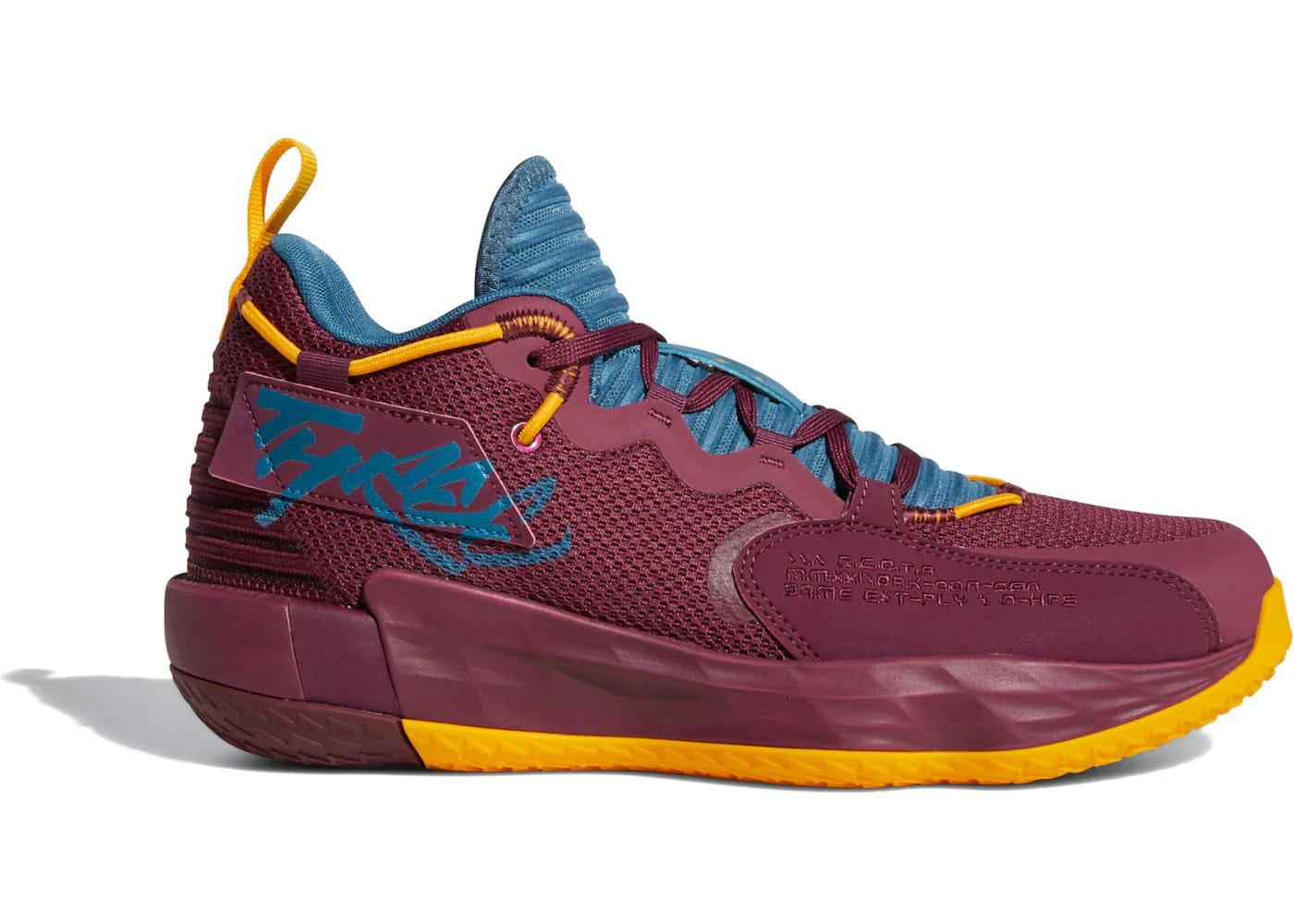 Adidas Dame 7 Extply Victory Crimson