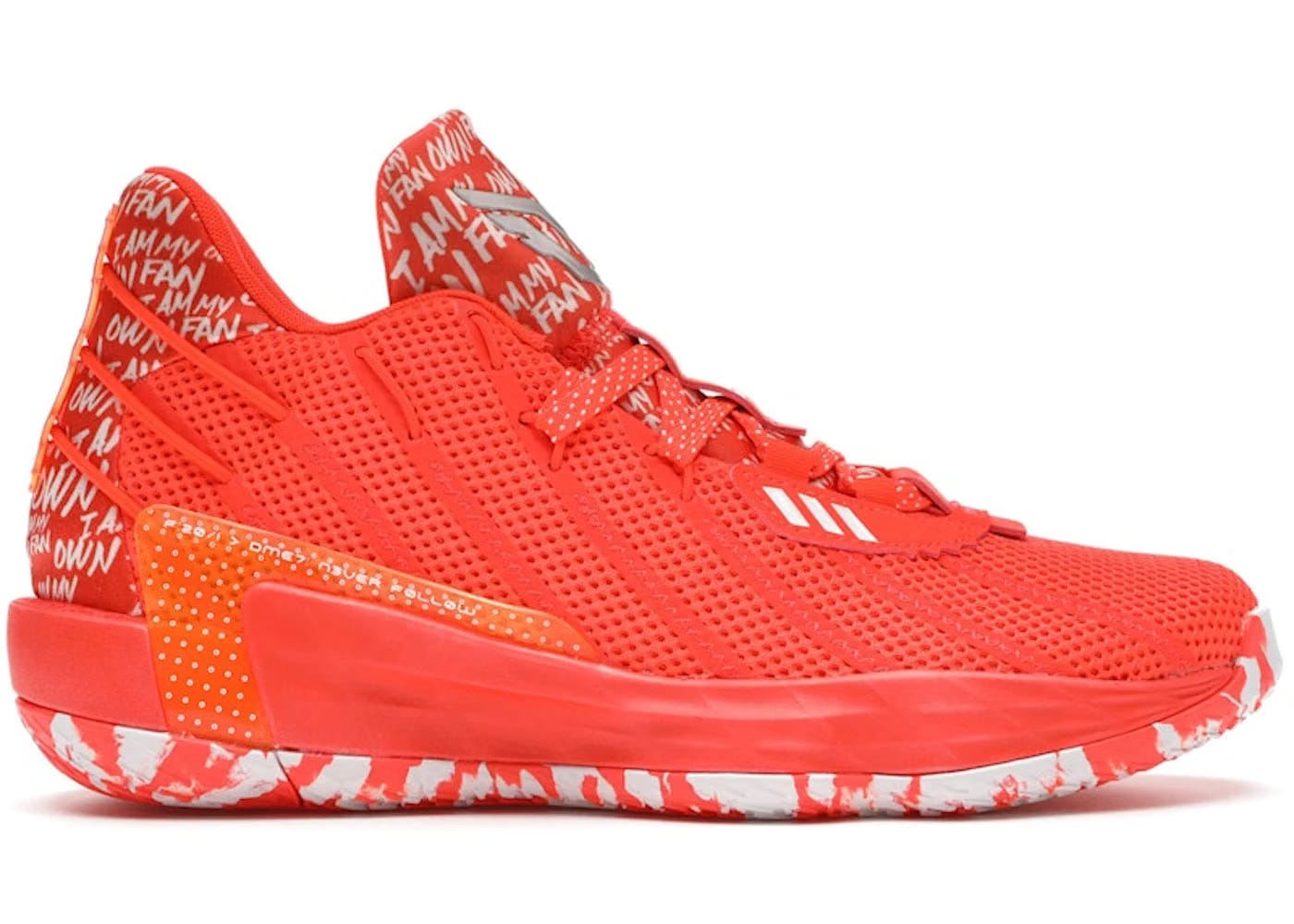 Adidas Dame 7 I Am My Own Fan Solar Red