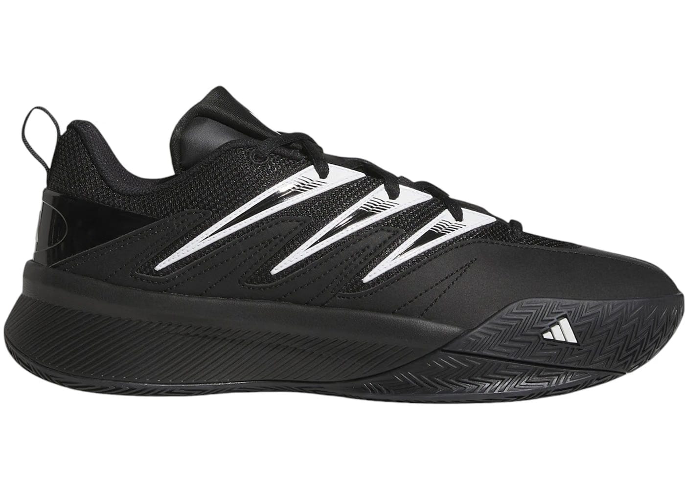Adidas Dame Certified 3 Low Core Black Cloud White