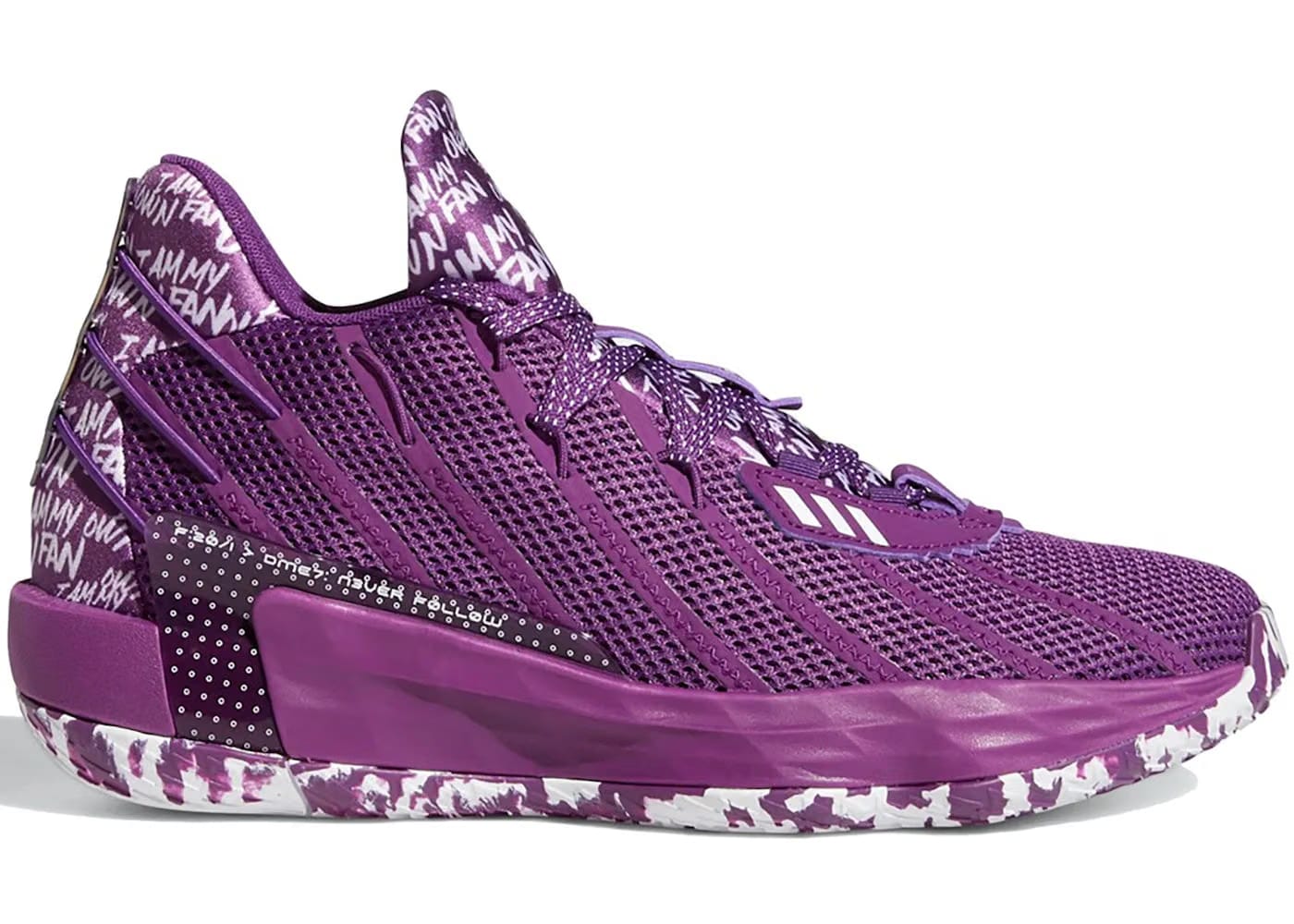 Adidas Dame 7 I Am My Own Fan Glory Purple