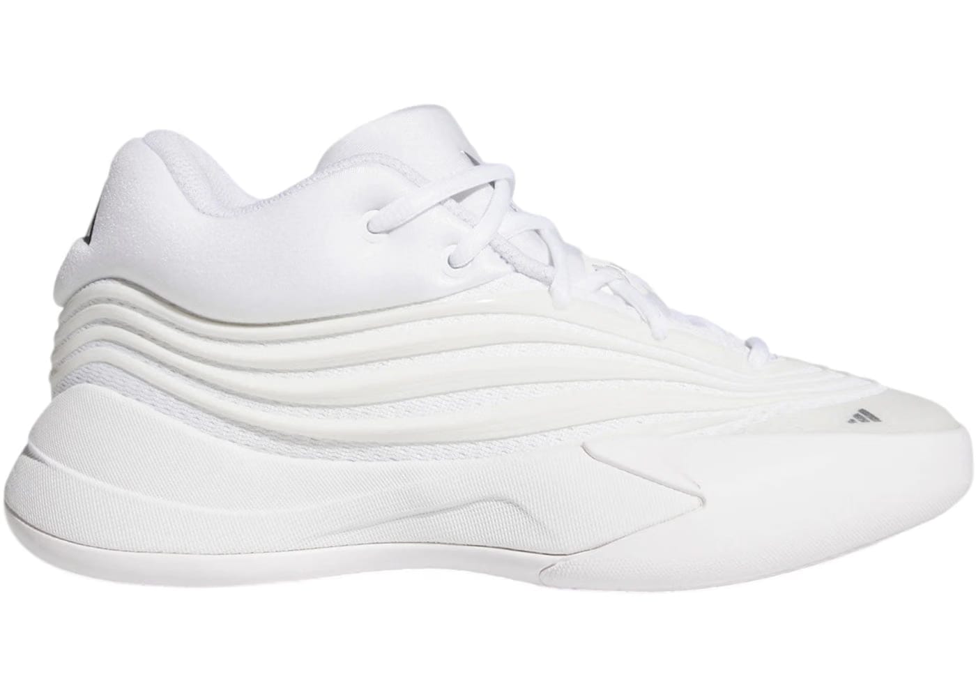 Adidas Dame 10 Triple White Gs