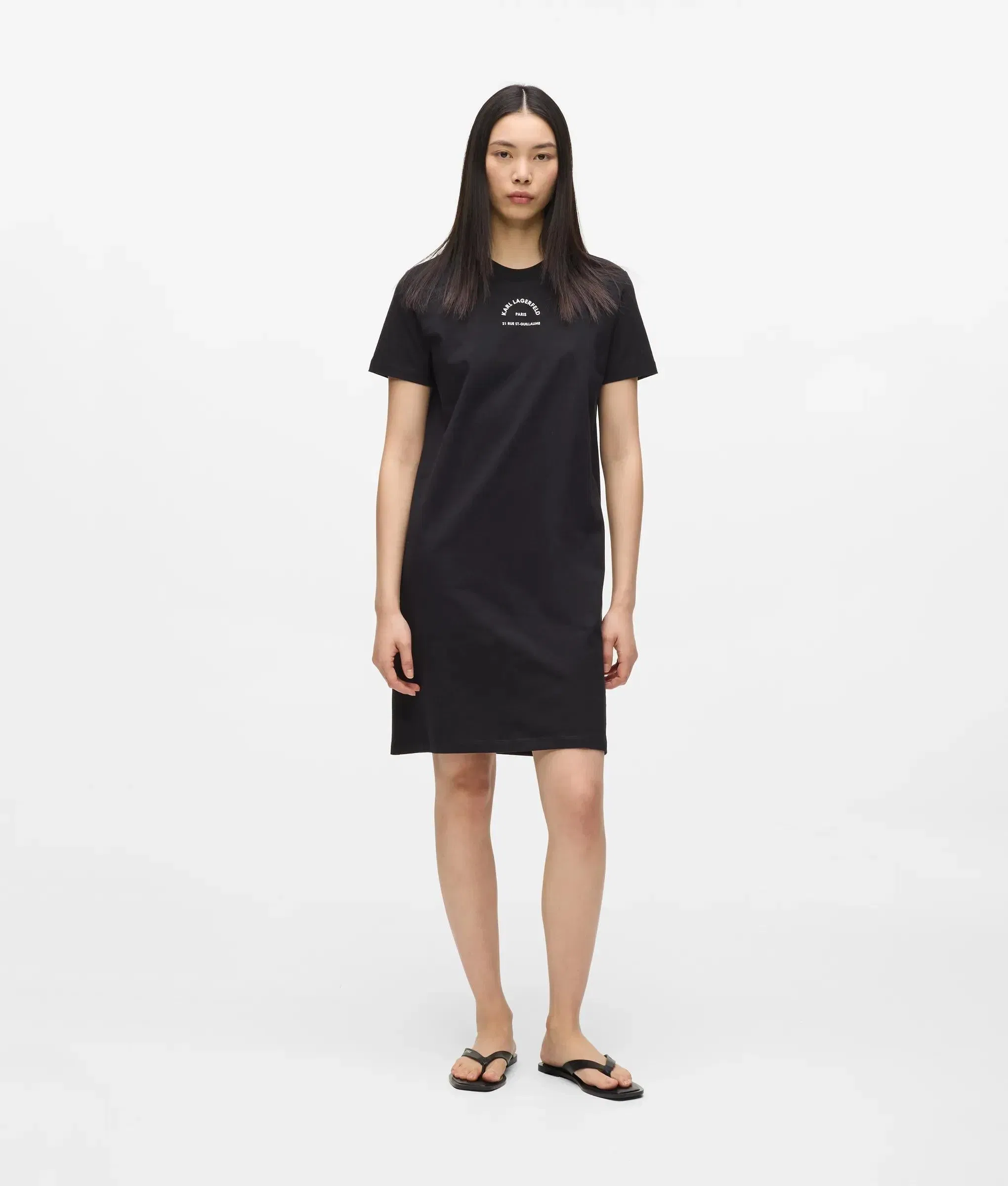 Karl Lagerfeld Rue St - Guillaume T - Shirt Dress Black