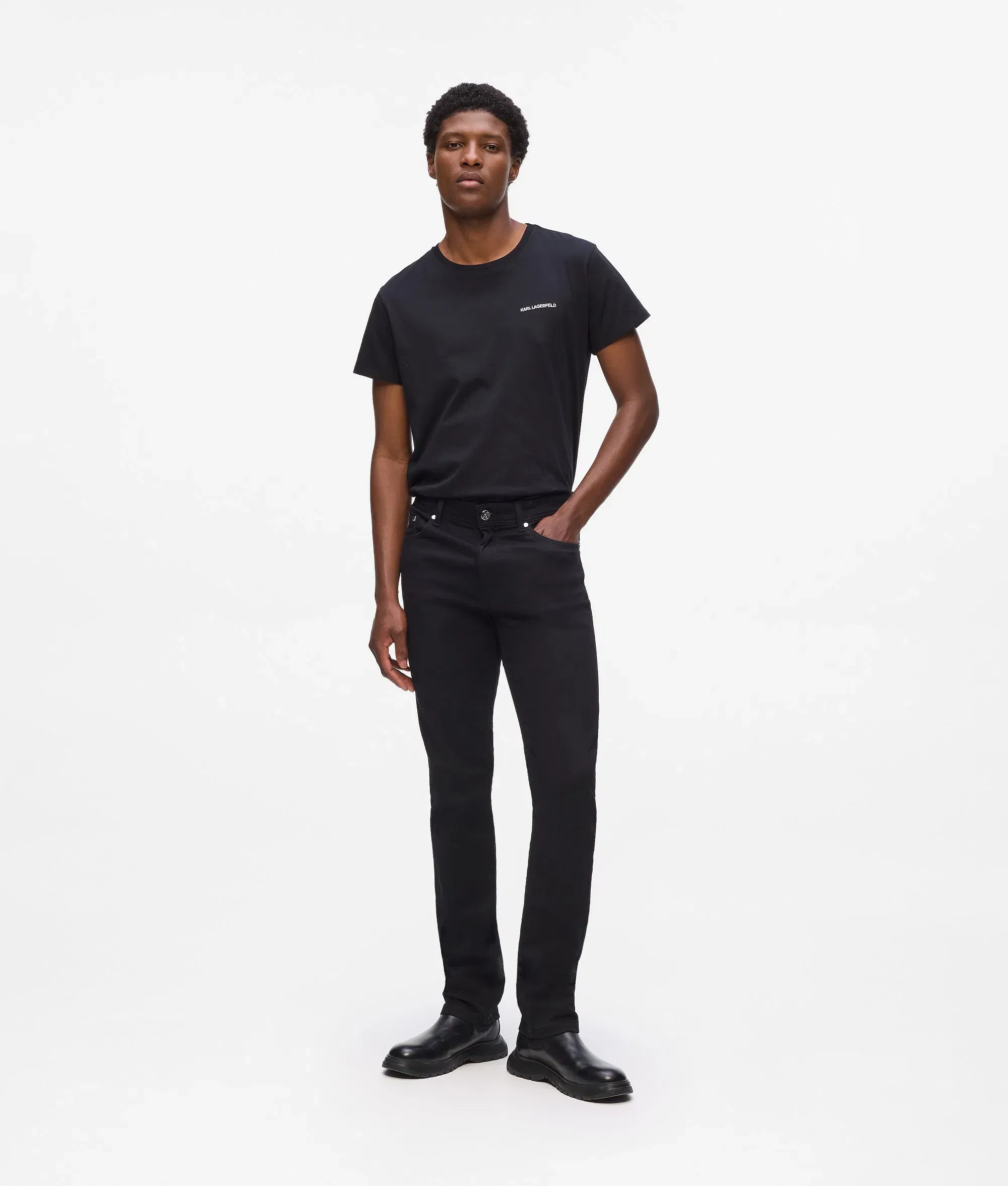 Karl Lagerfeld Classic Jeans Black Denim