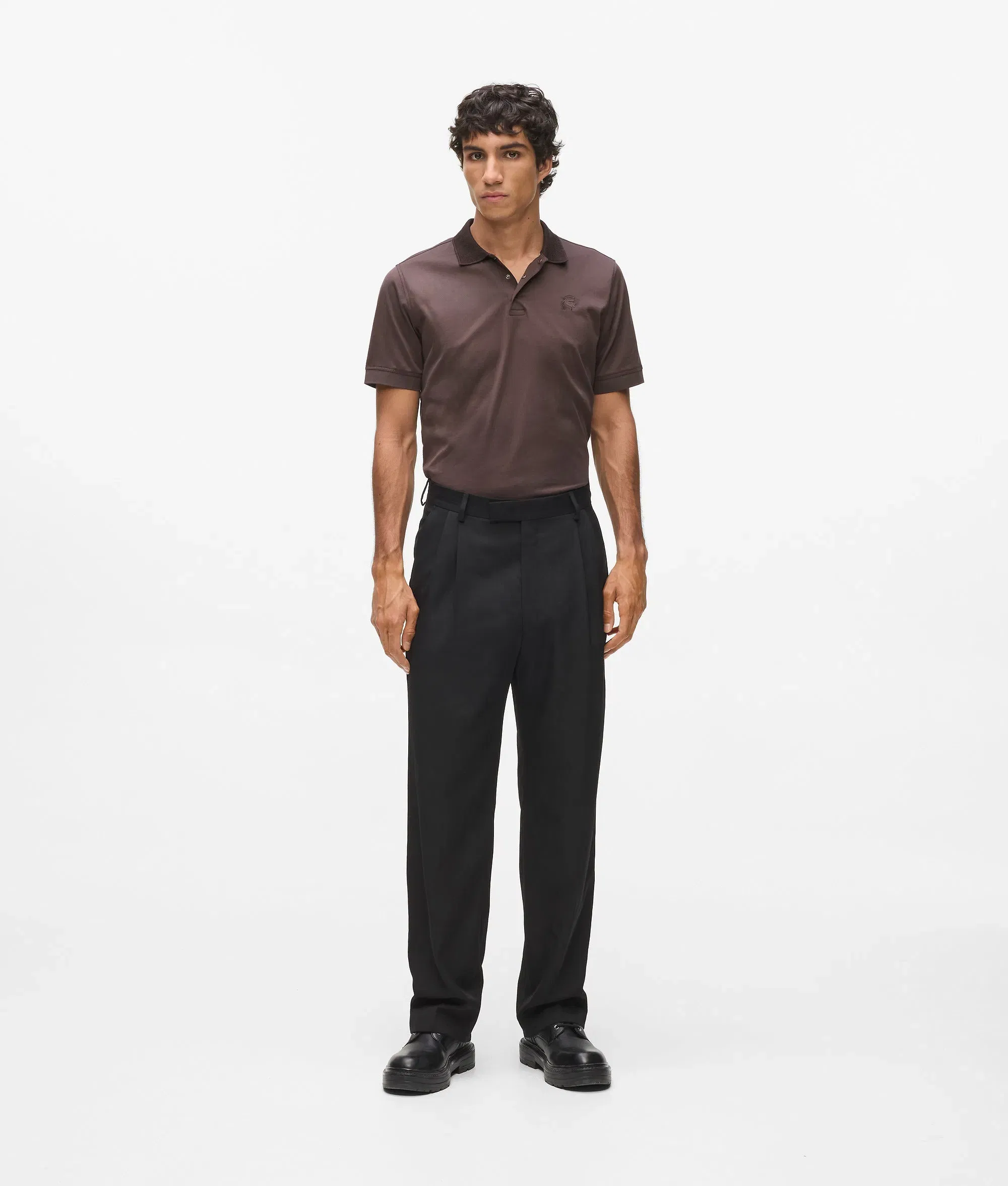 Karl Lagerfeld Tailored Pants Black