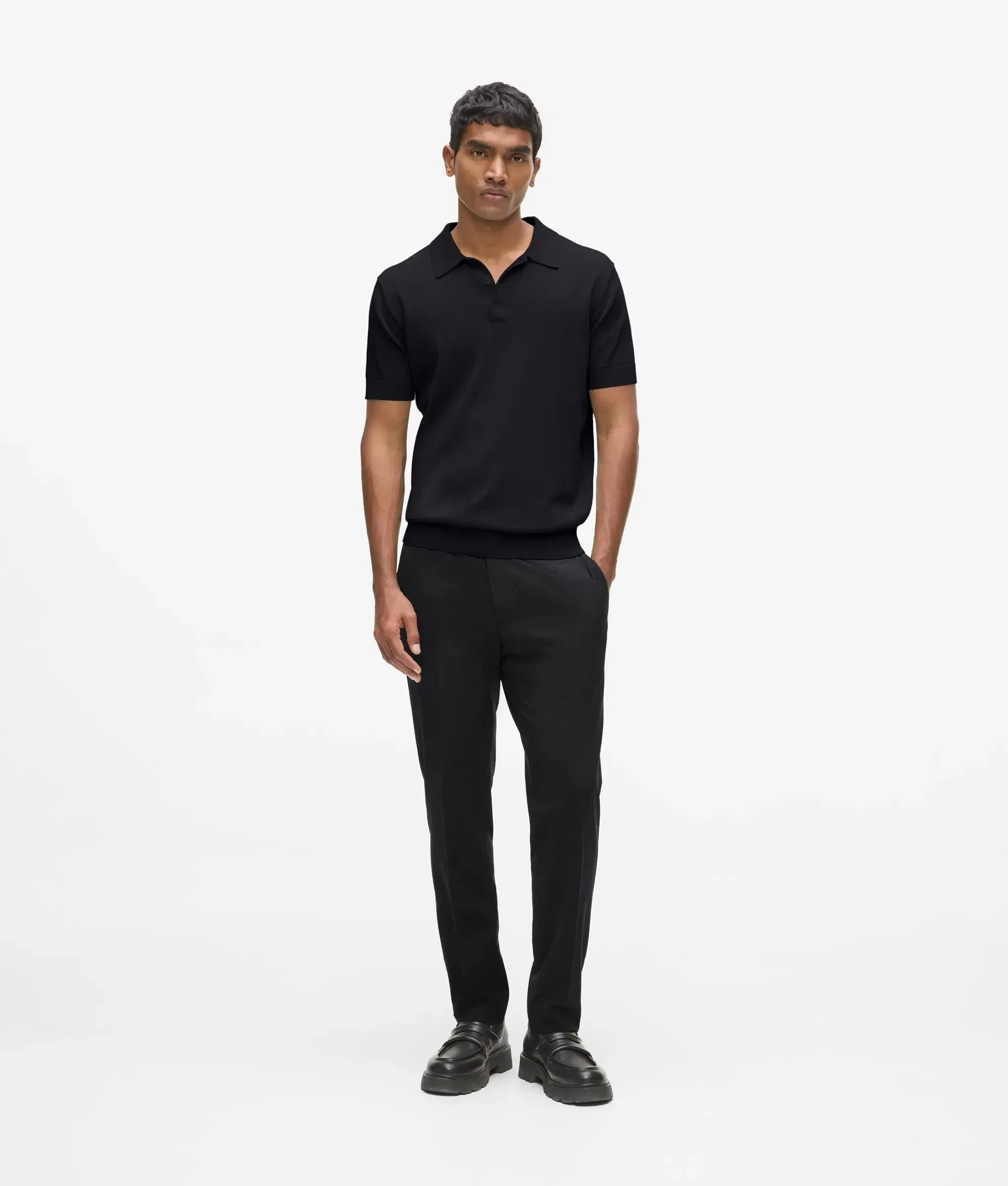 Karl Lagerfeld Drawcord Waist Pants Black