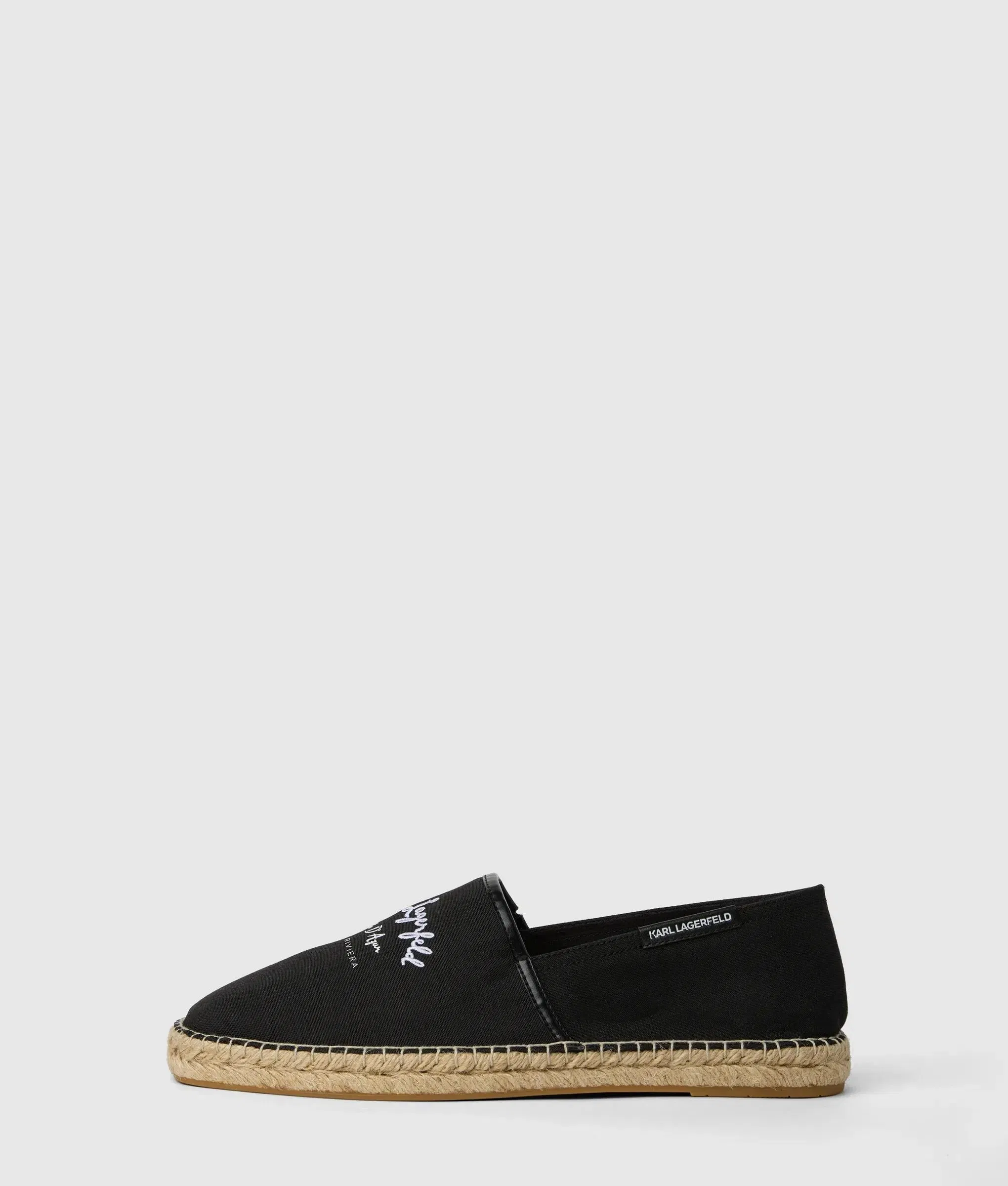 Karl Lagerfeld Kamino Riviera Espadrilles Black