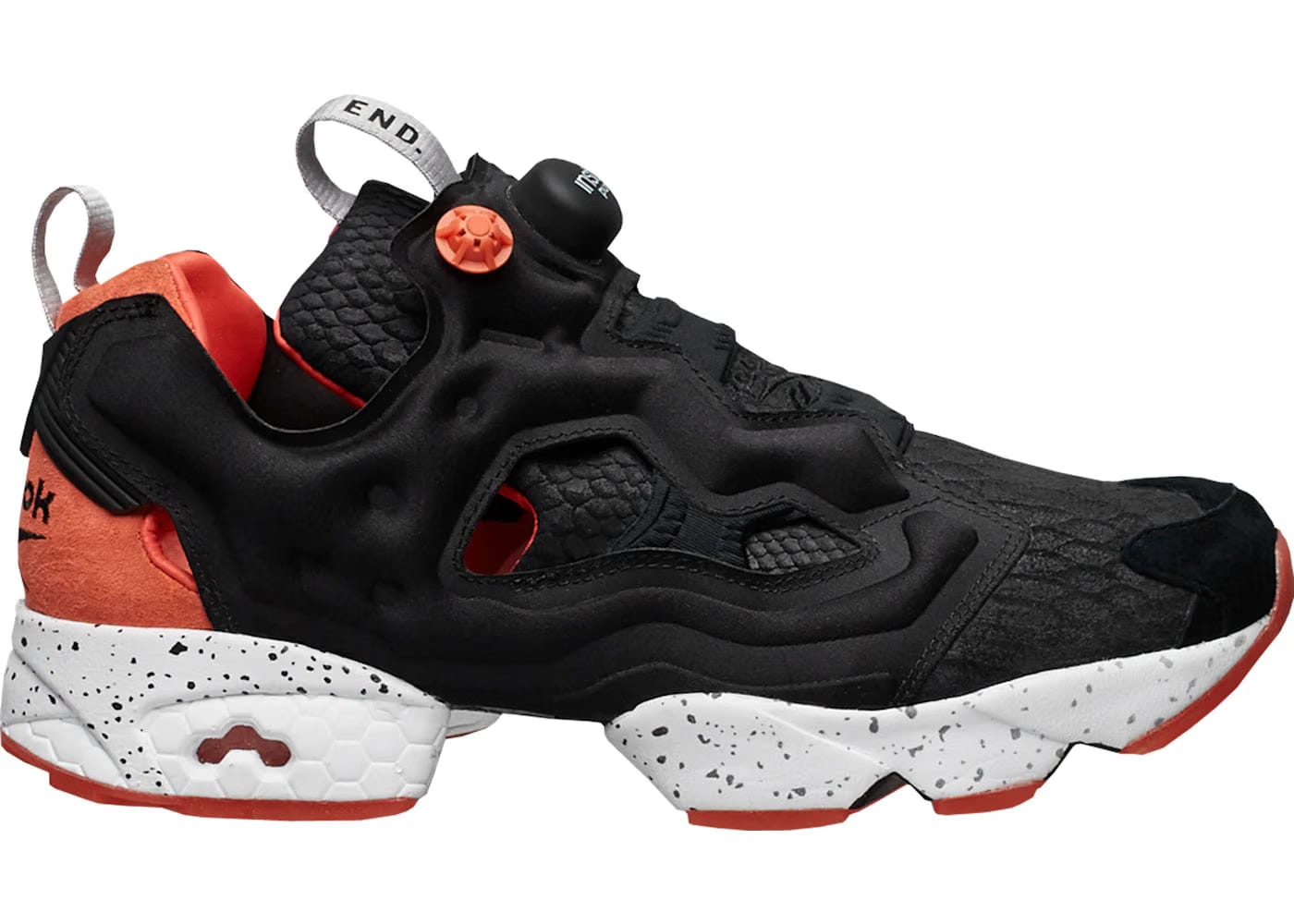 Reebok Instapump Fury End Black Salmon