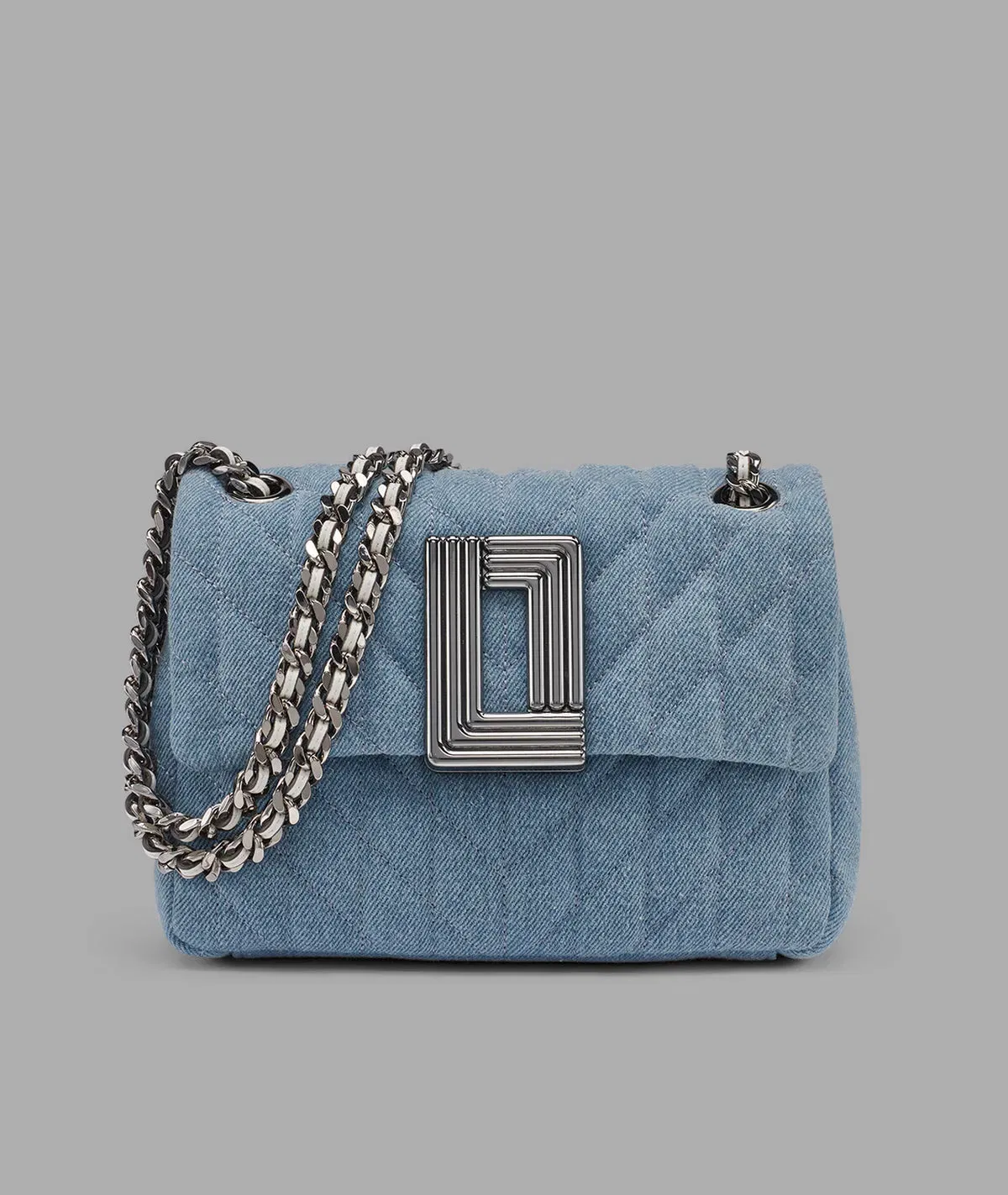 KarlLagerfeld Lafayette mini crossbody denim light denim