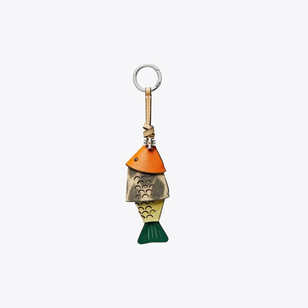 Tory Burch Fish Bag Charm Multi
