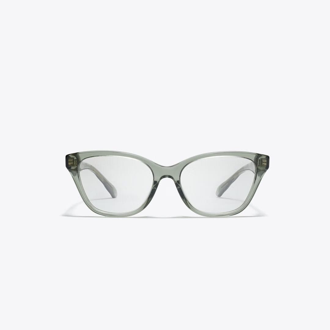 Tory Burch Kira Cat - Eye Eyeglasses TRANSPARENT SAGE