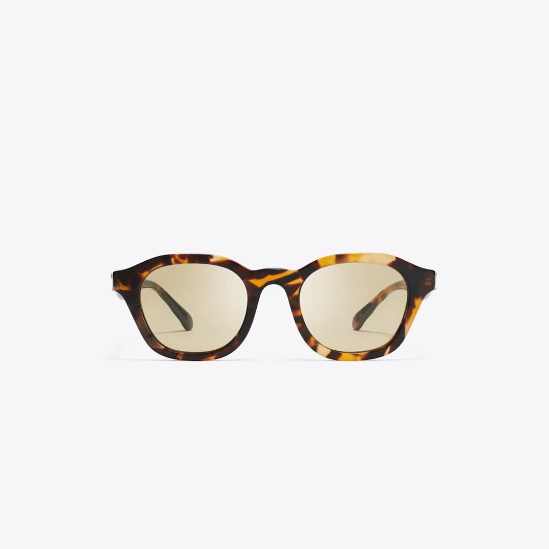 Tory Burch Kira Round Sunglasses TORTOISE/YELLOW