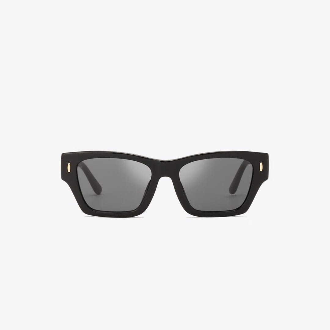 Tory Burch Miller Geometric Sunglasses BLACK