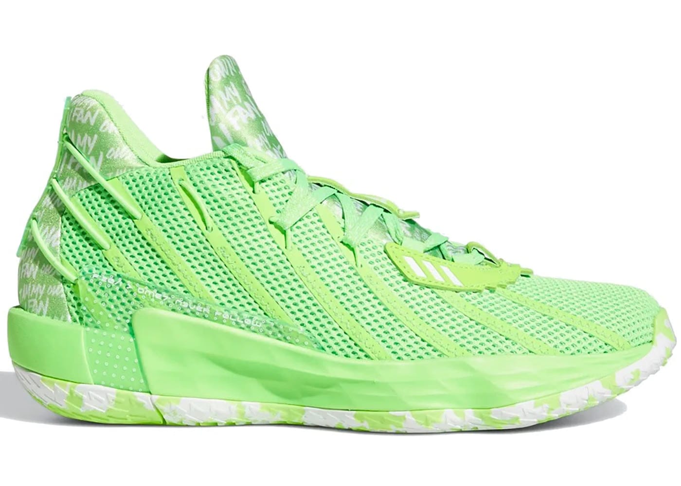 Adidas Dame 7 I Am My Own Fan Solar Green