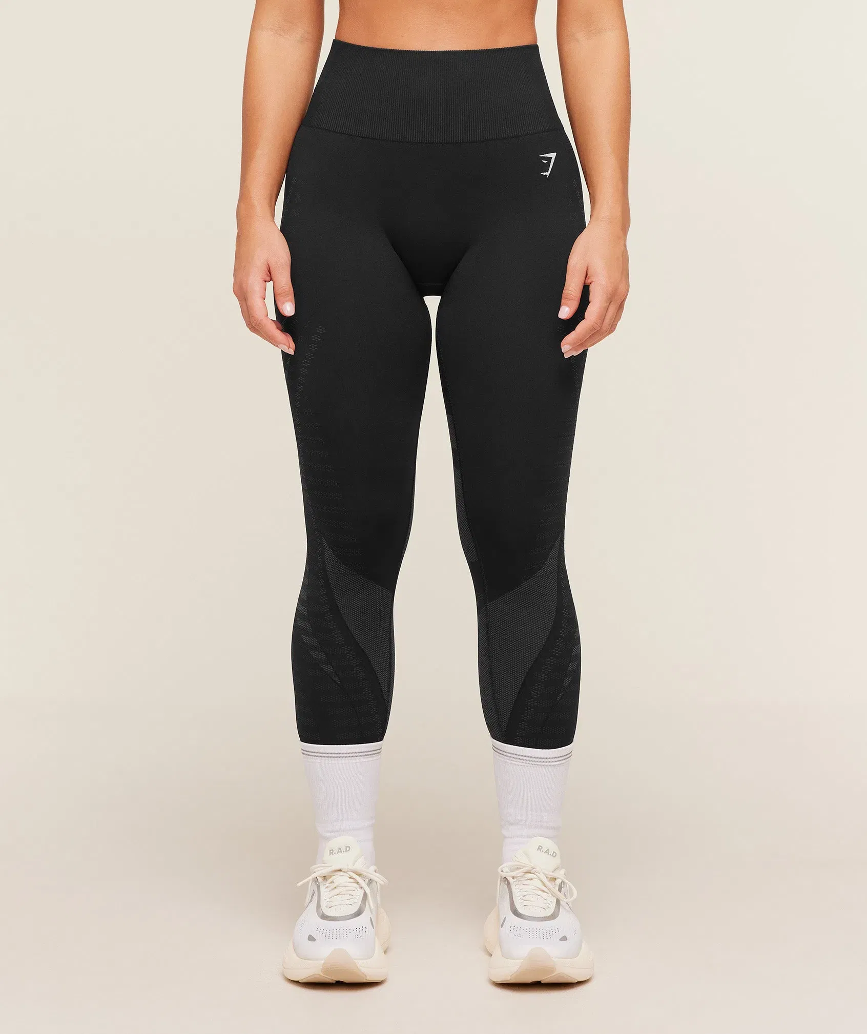 Women's Gymshark Running Seamless Leggings GS Black