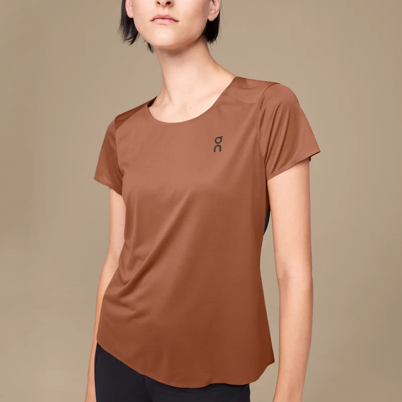 On Performance - T Cocoa | Black (Women'S)
