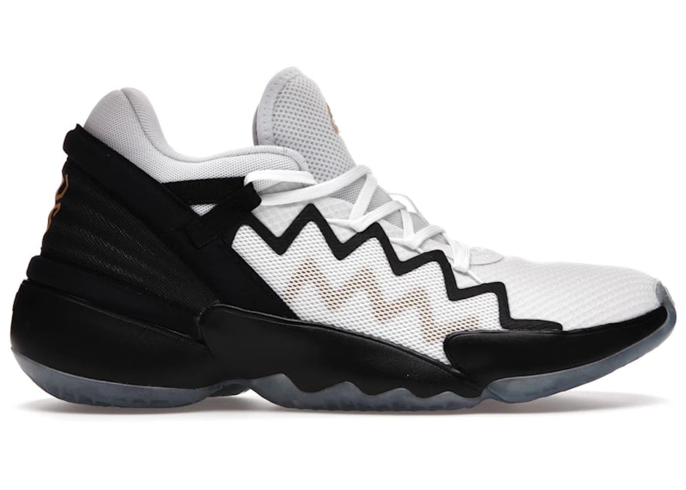 Adidas D.O.N. Issue #2 White Black Gold