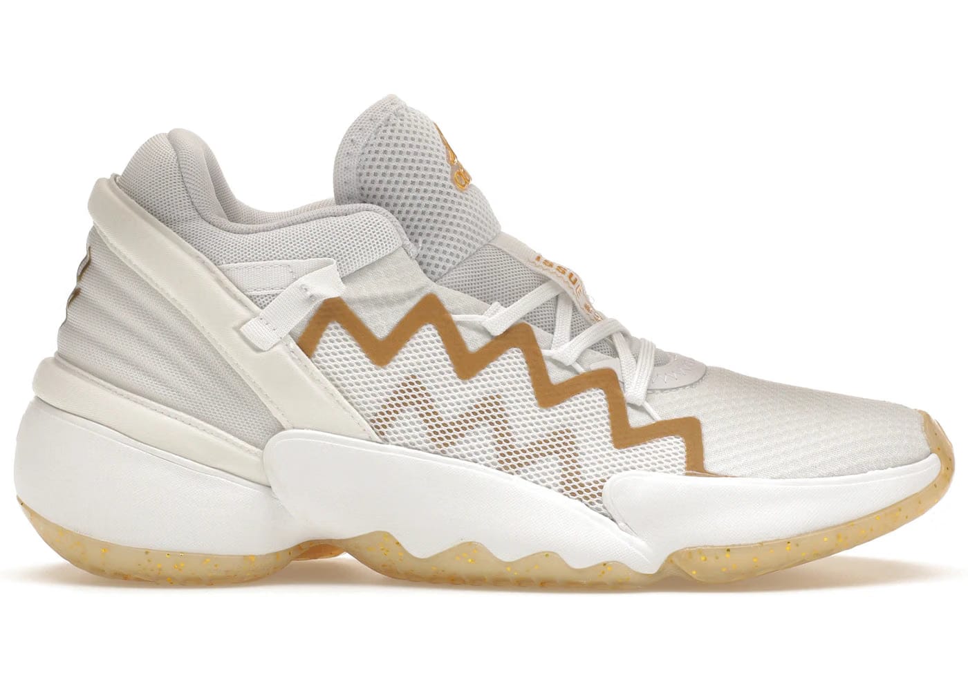Adidas D.O.N. Issue #2 White Gold Metallic