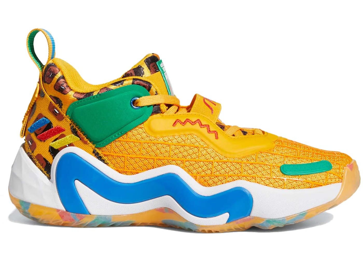 Adidas D.O.N. Issue #3 Lego Yellow Spida Gs