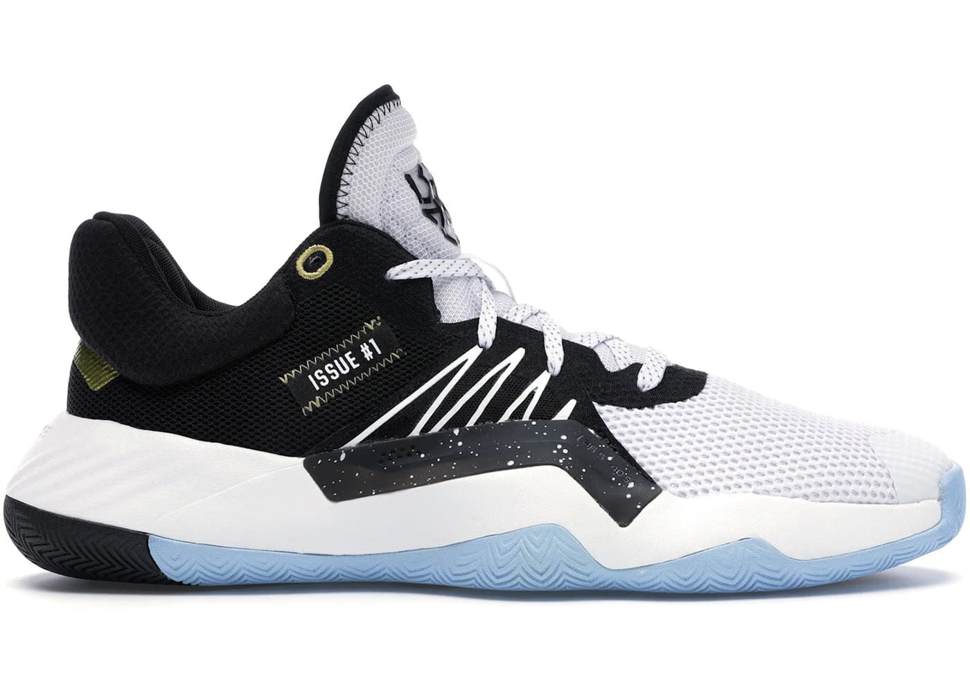Adidas D.O.N. Issue #1 White Black Gold Metallic
