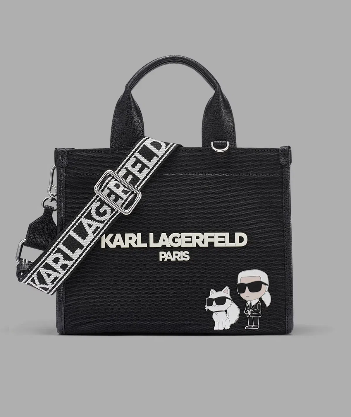 KarlLagerfeld Kristina small crossbody canvas black