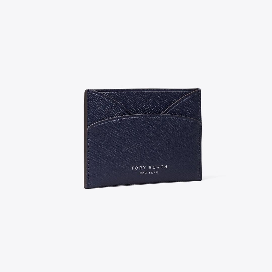 Tory Burch Romy Flat Card Case Midnight