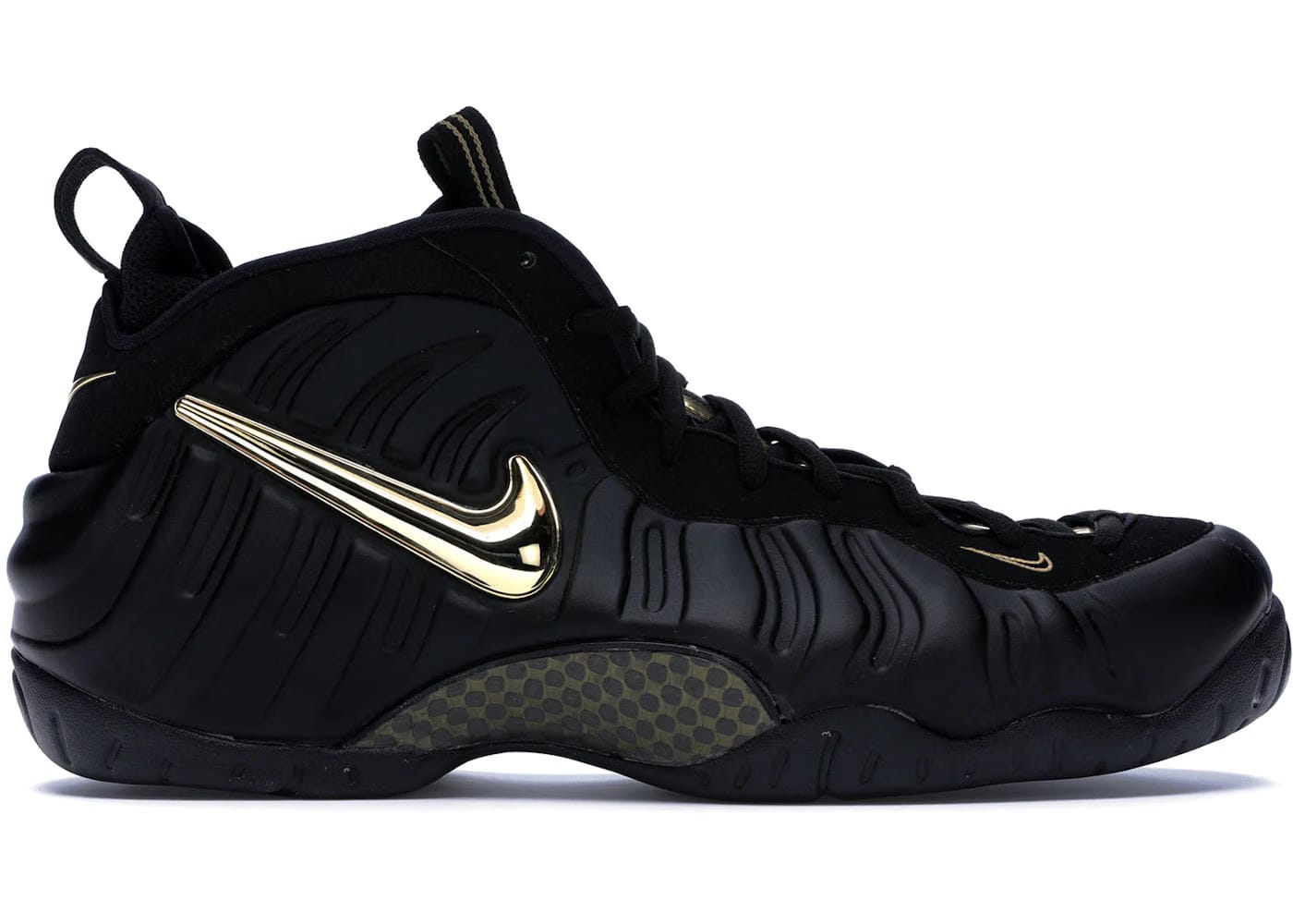 Nike Air Foamposite Pro Black Metallic Gold
