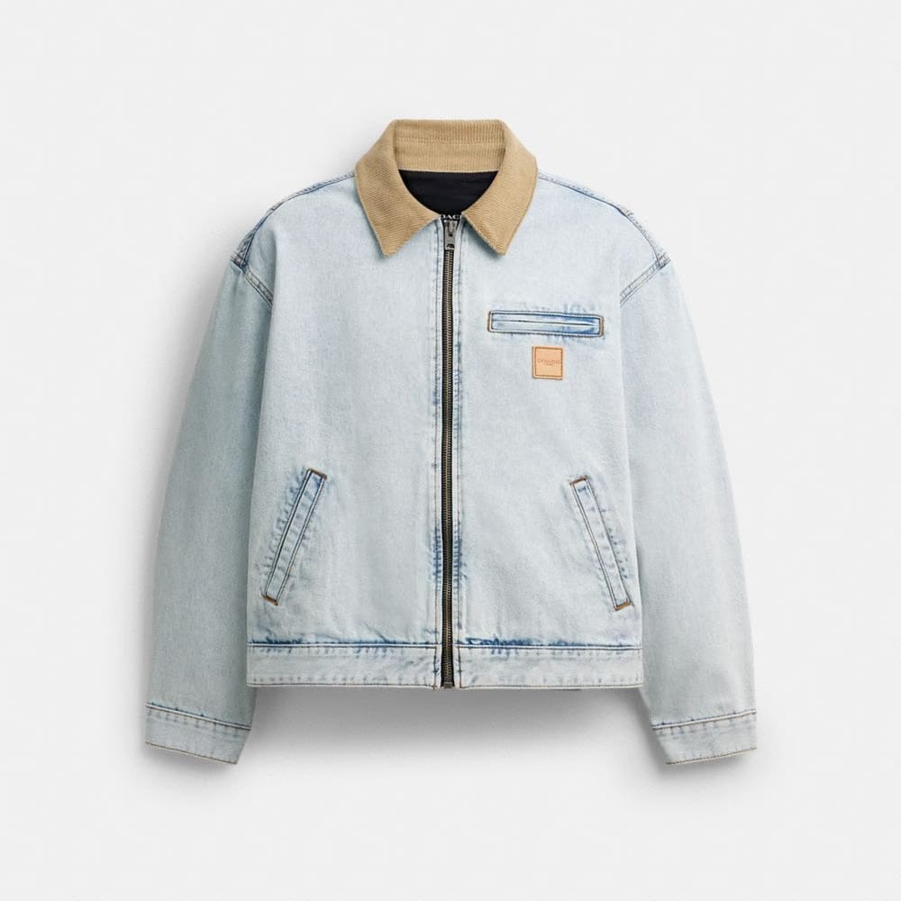 Coach Denim Work Jacket East River Wash