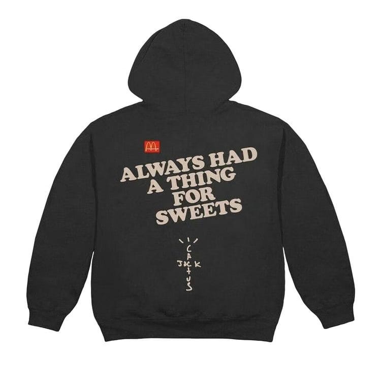 Cactus Jack by Travis Scott x McDonald's Apple Pie Hoodie Black