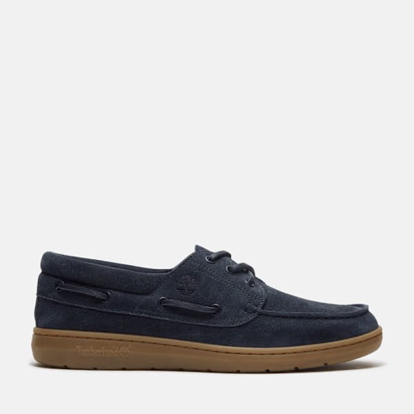 Timberland Portofino Pier Boat Shoe Navy Suede Men'S